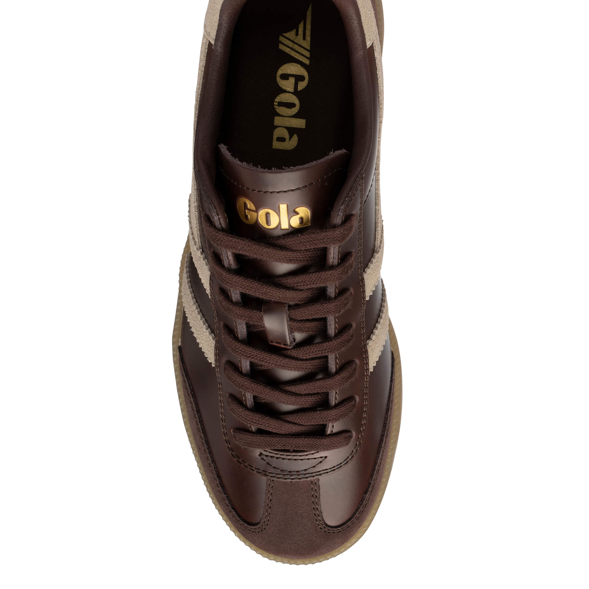 gola-viper-serra-herren-sneaker-dunkelbraun-bone-aus-serra-leder image 5