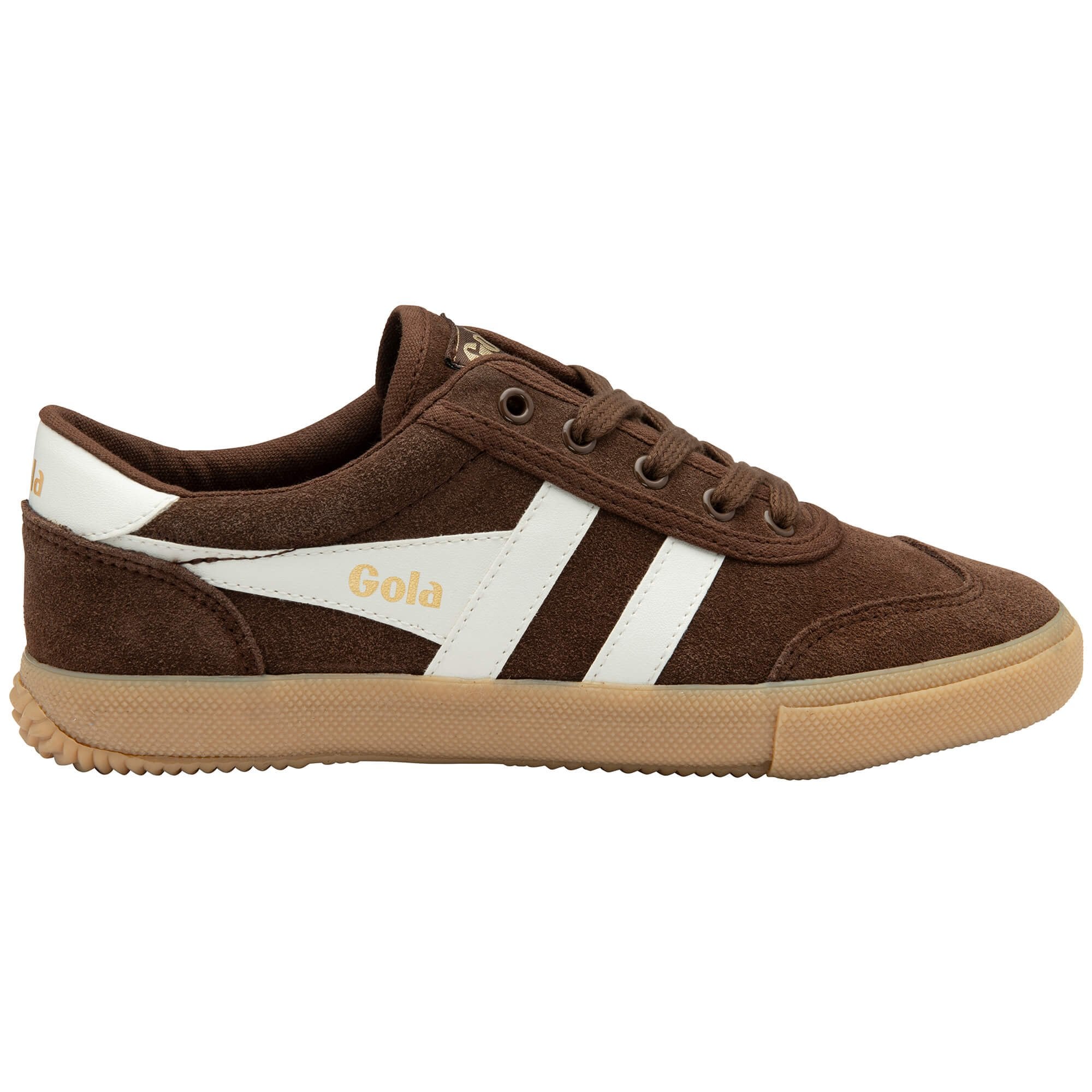 gola-badminton-wildleder-sneaker-f-r-damen-dunkelbraun-cremewei image 1
