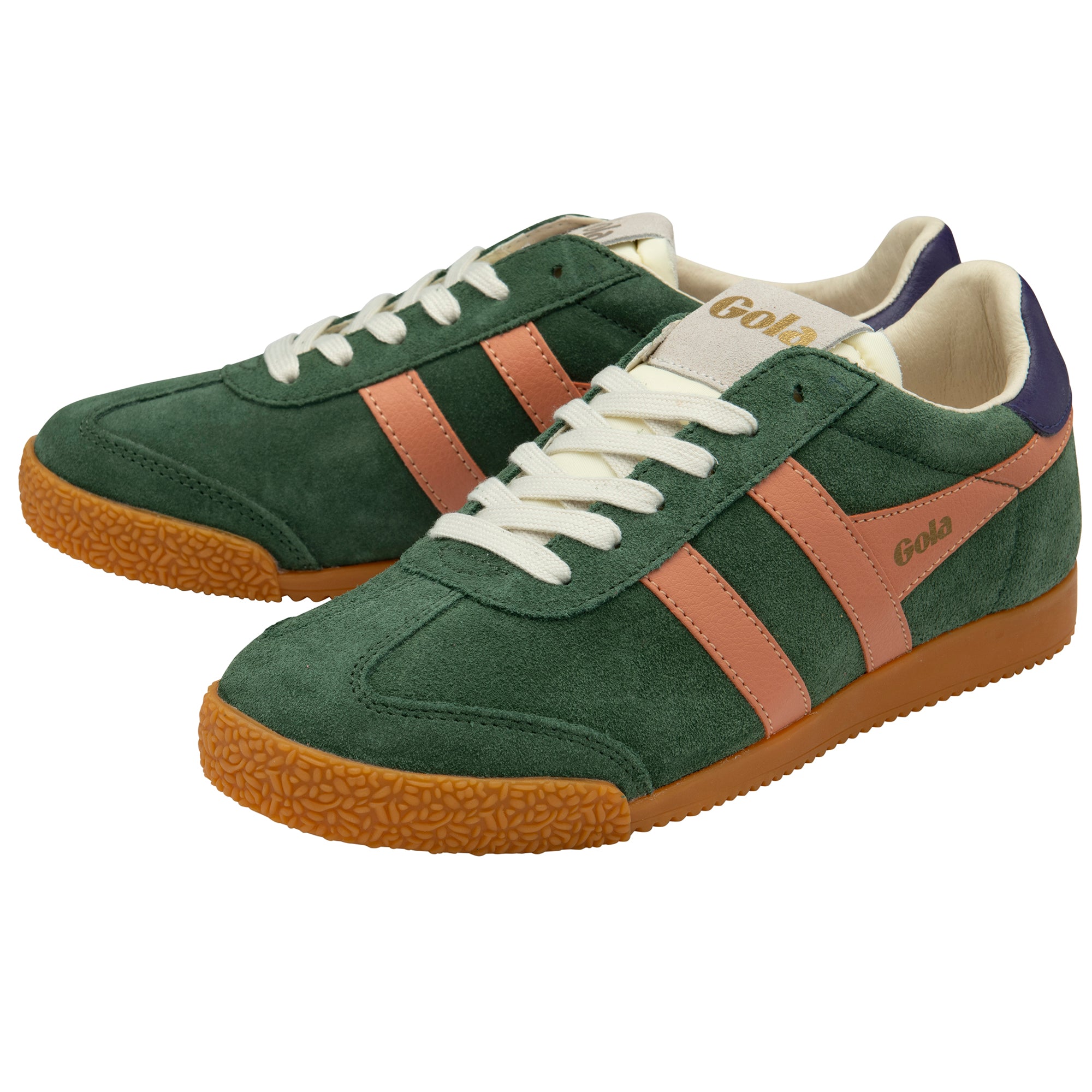 gola-elan-sneaker-f-r-damen-in-tannengr-n-terrakotta-pflaume image 3