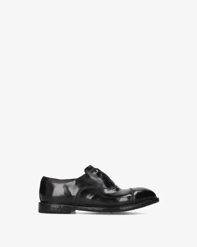 premiata-oxford-schn-rschuh-herren-schwarzes-cordovan-leder image 1