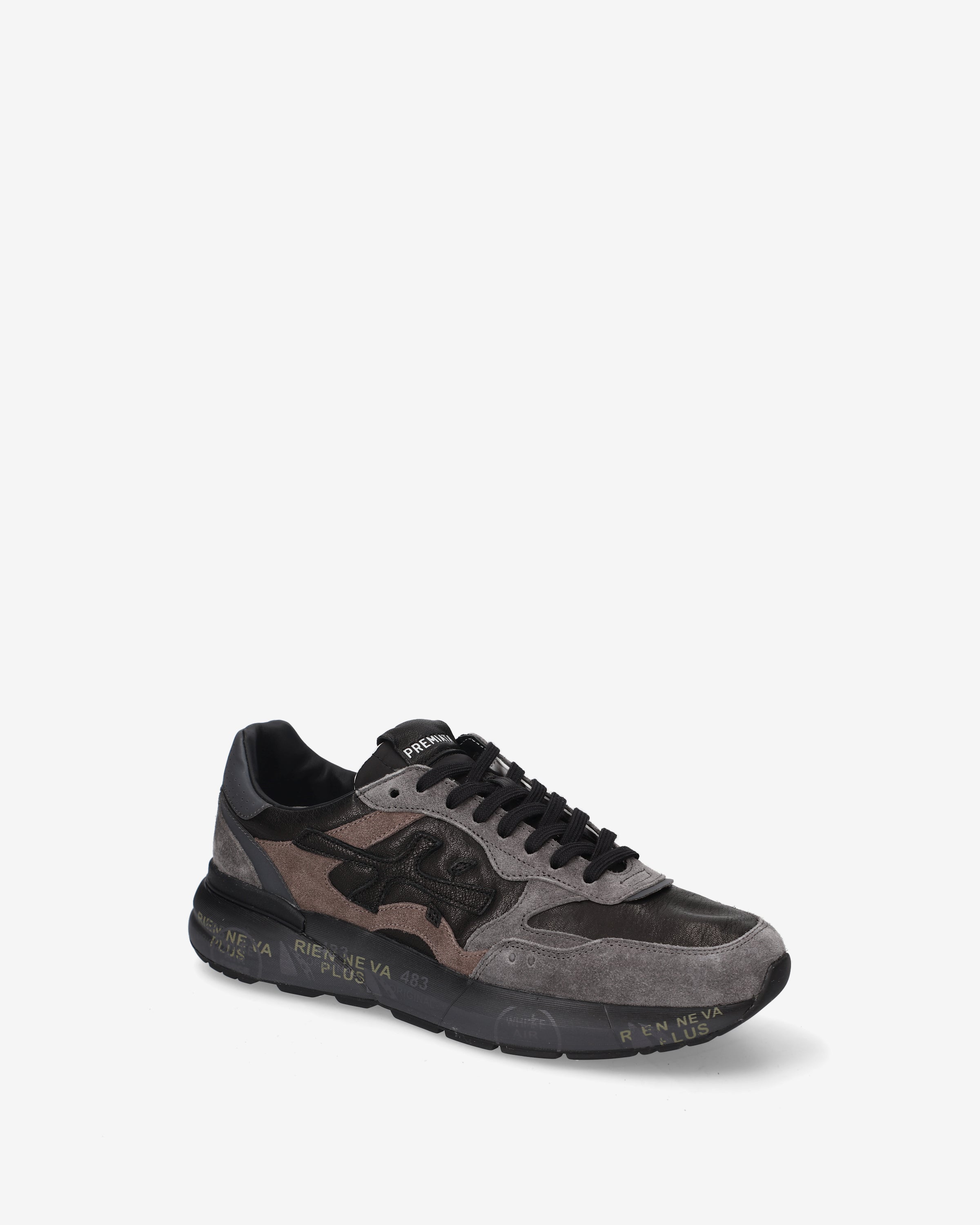 premiata-mick-0-1-8452-sneaker-herren-anthrazit-schwarz image 4