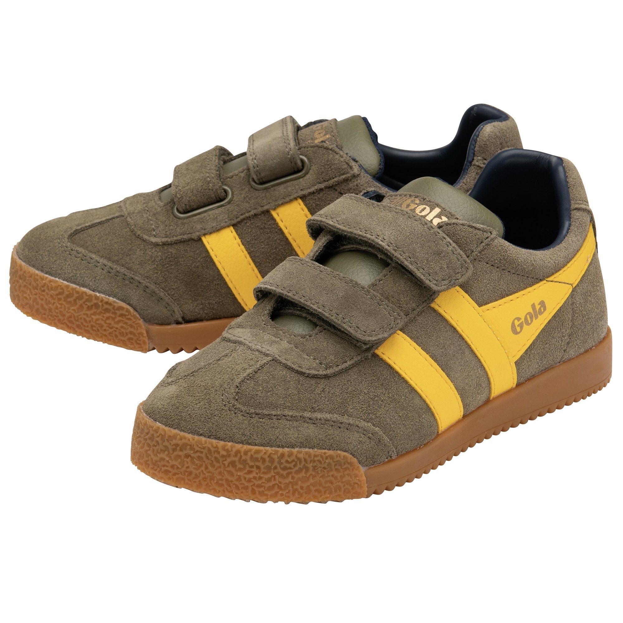 gola-harrier-strap-kinder-sneaker-wildleder image 3