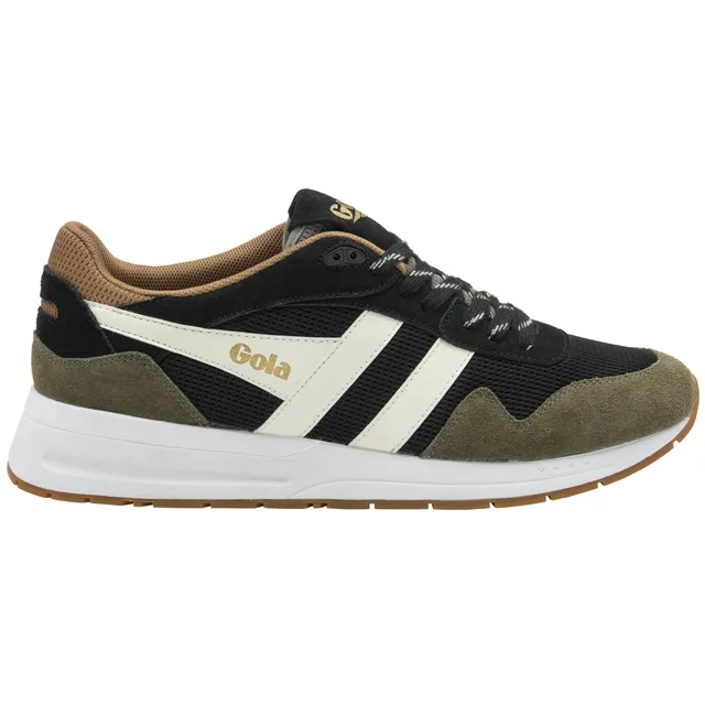 gola-delta-sneaker-f-r-herren-schwarz-khaki-90er-running image 1