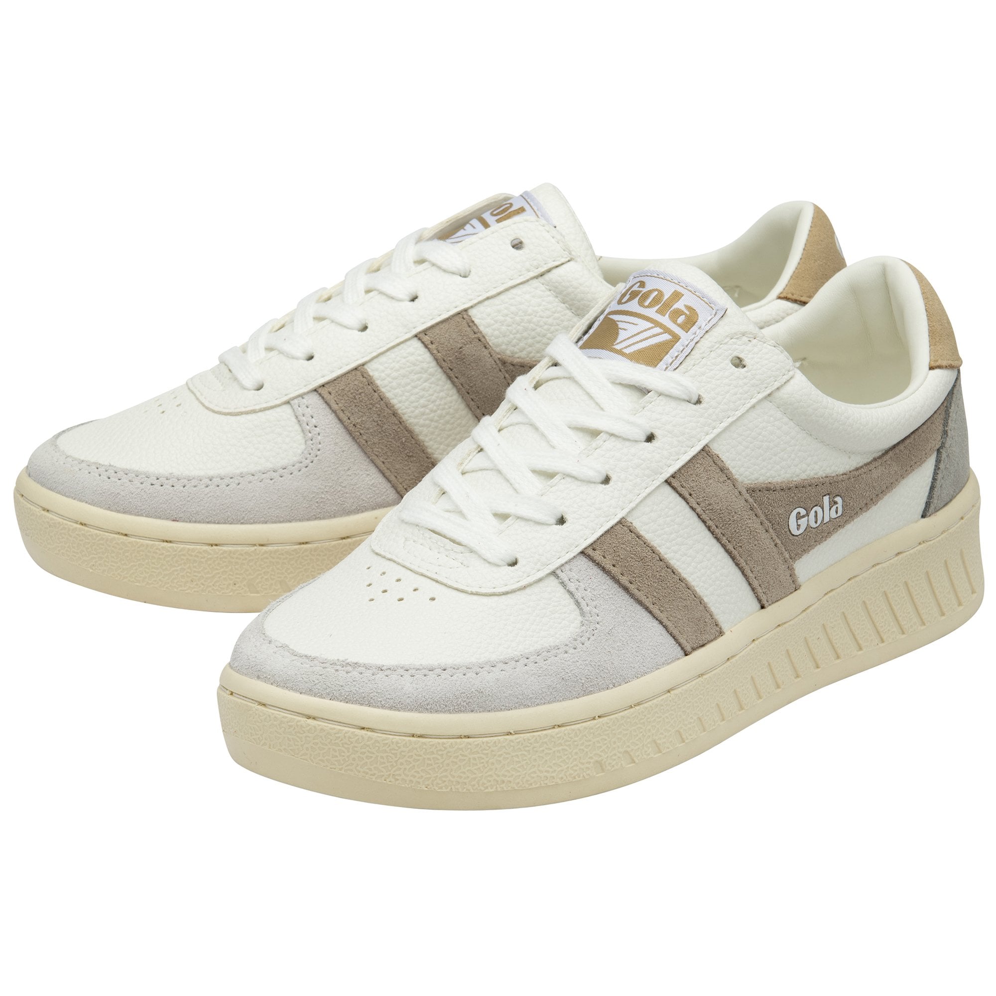 gola-grandslam-trident-sneaker-f-r-damen-wei-federgrau-hafer image 3