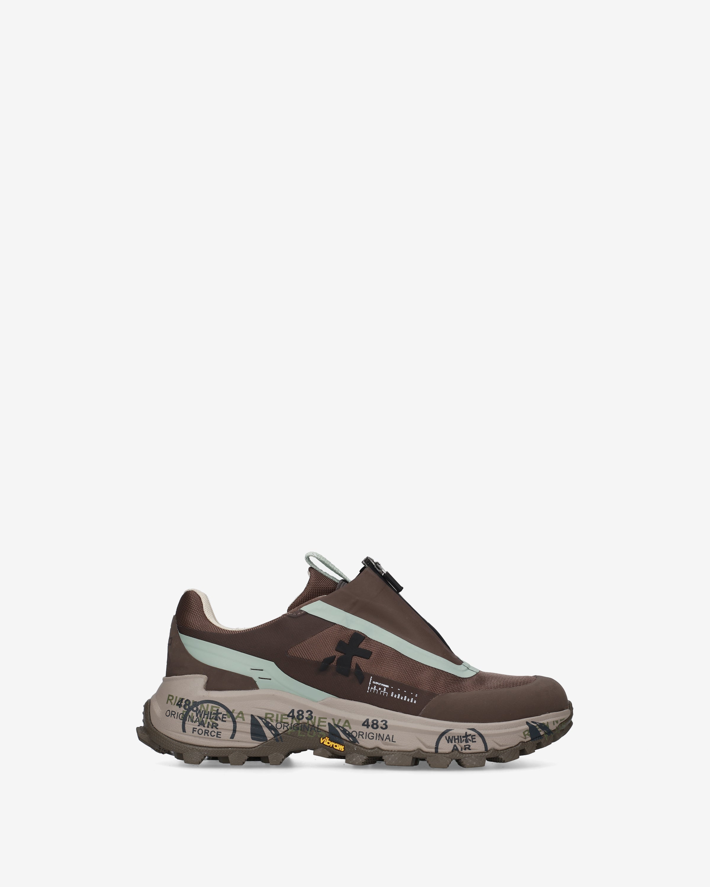 premiata-sciliard-497-damen-outdoor-sneaker-testa-di-moro image 1