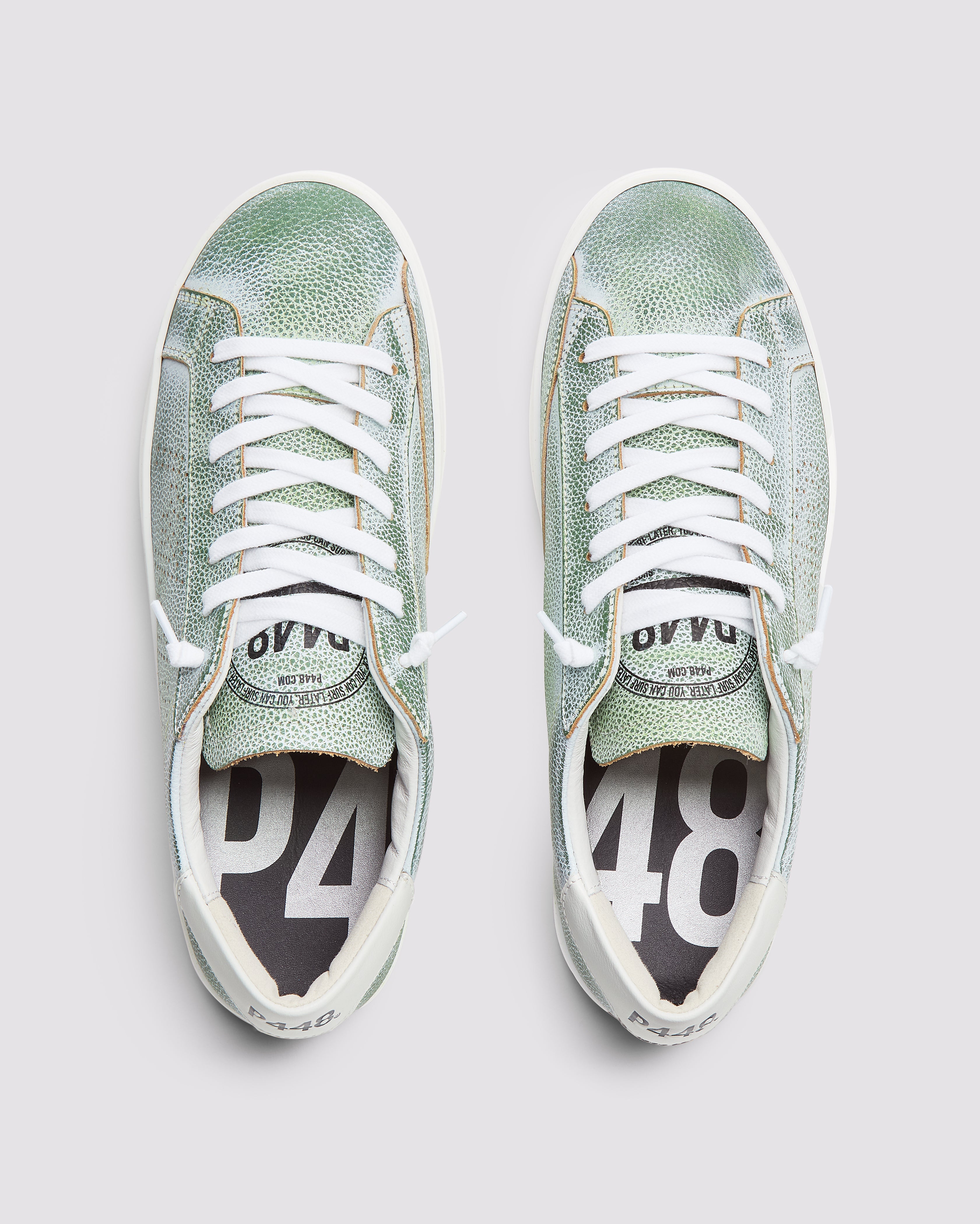 p448-john-low-top-sneaker-patina-green image 2