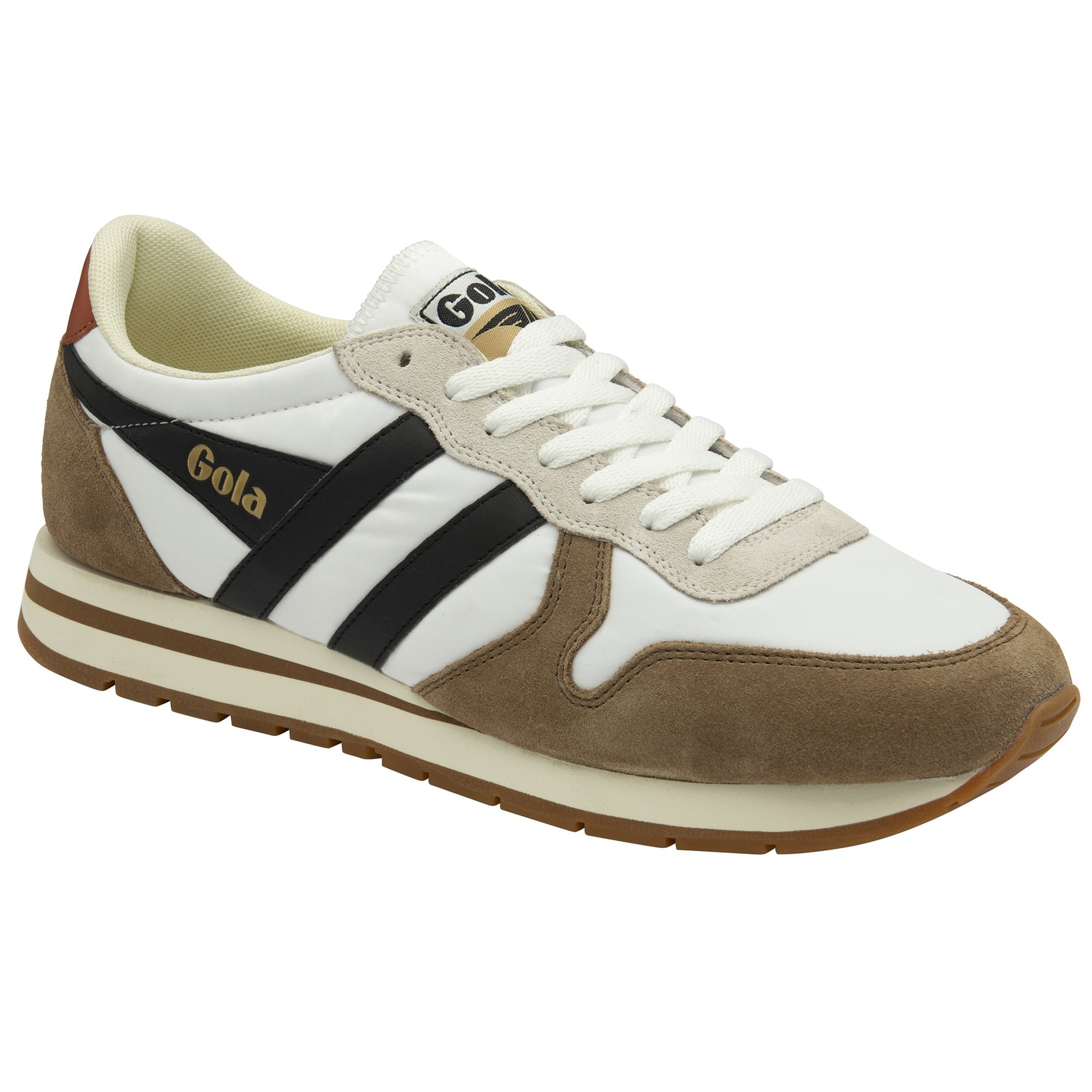 gola-daytona-chute-herren-sneaker-off-white-tabak image 2