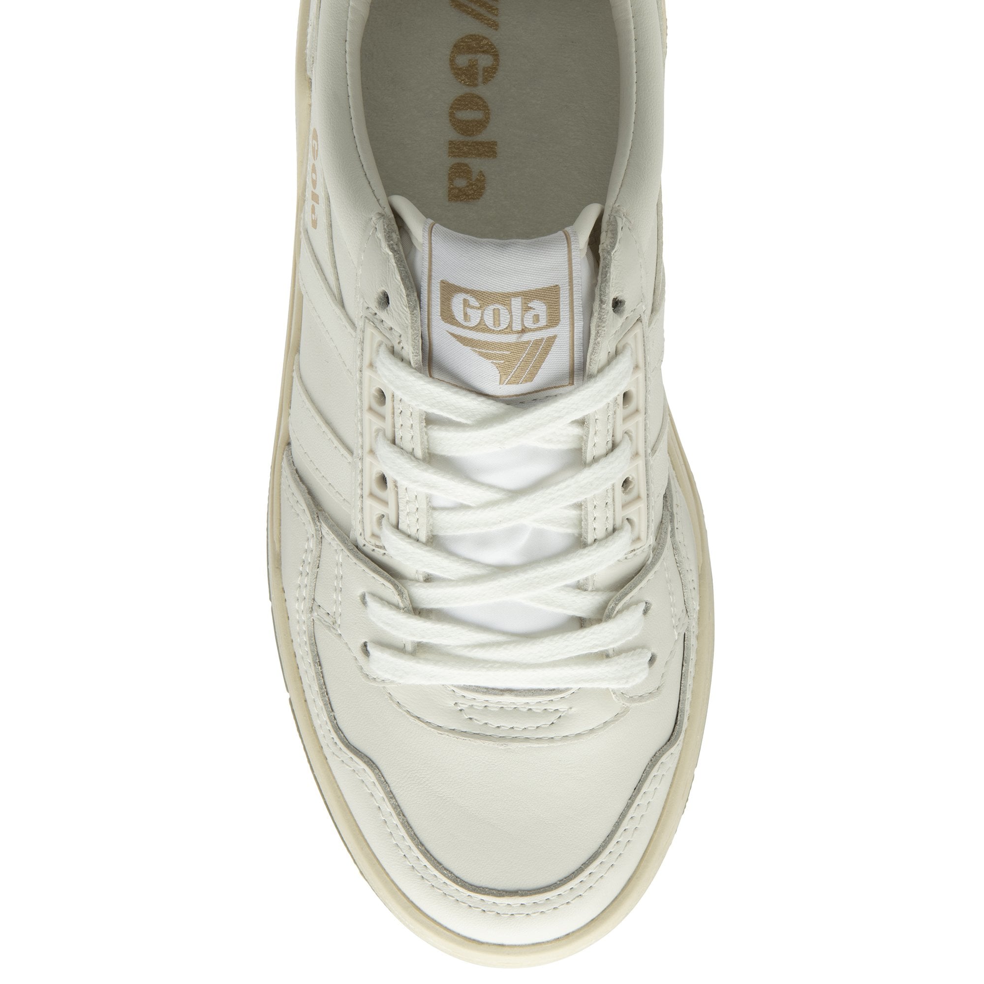 gola-challenge-damen-sneaker-wei-creme-vintage-tennis image 5