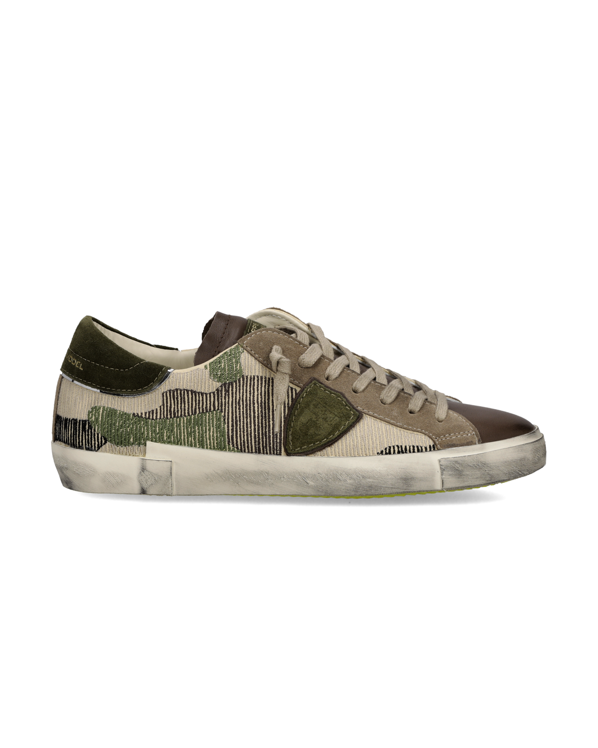 philippe-model-prsx-herren-sneaker-vert-militaire-milit-rgr-n image 1