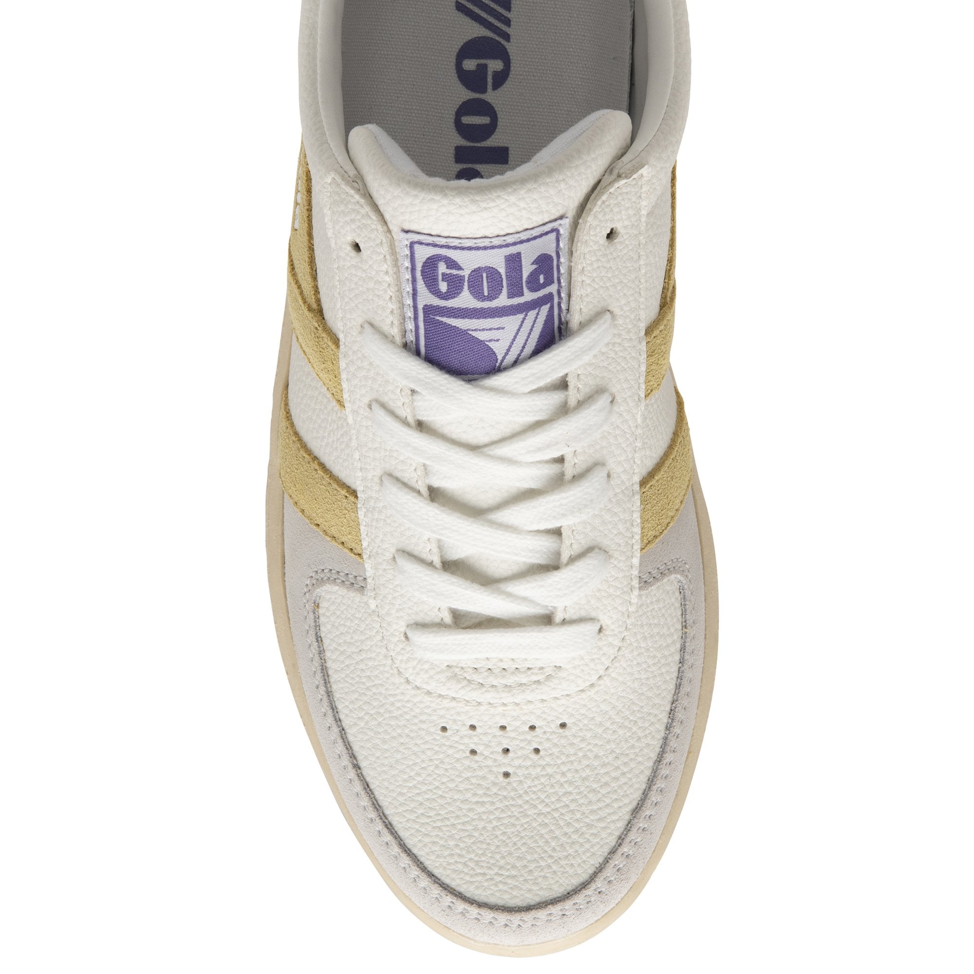 gola-grandslam-trident-damen-sneaker-wei-zitrone-lavendel image 5