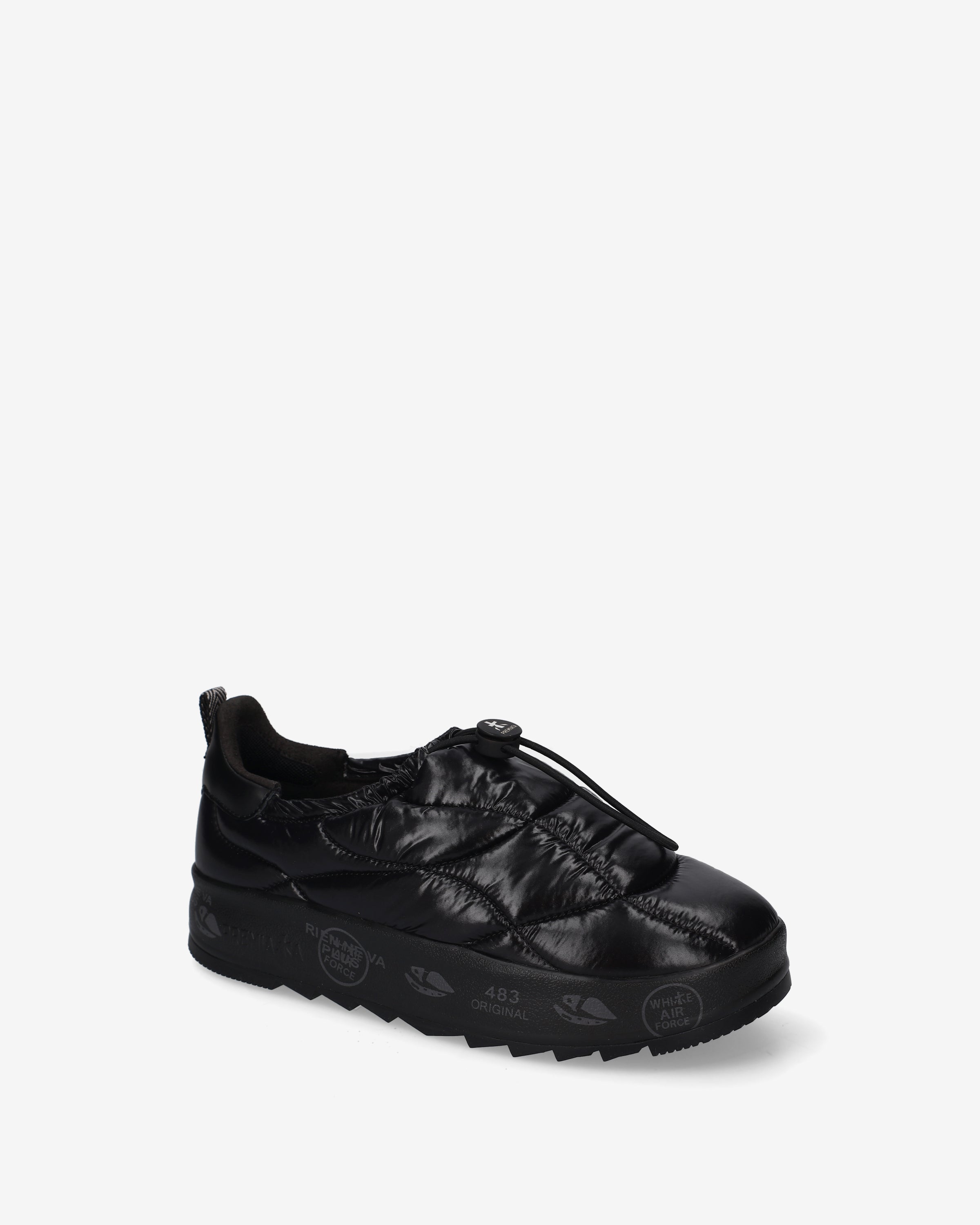 premiata-puffyd-8683-damen-sneaker-schwarz image 4