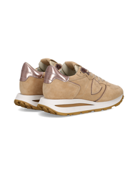philippe-model-tropez-haute-damen-sneaker-beige-metallic image 2