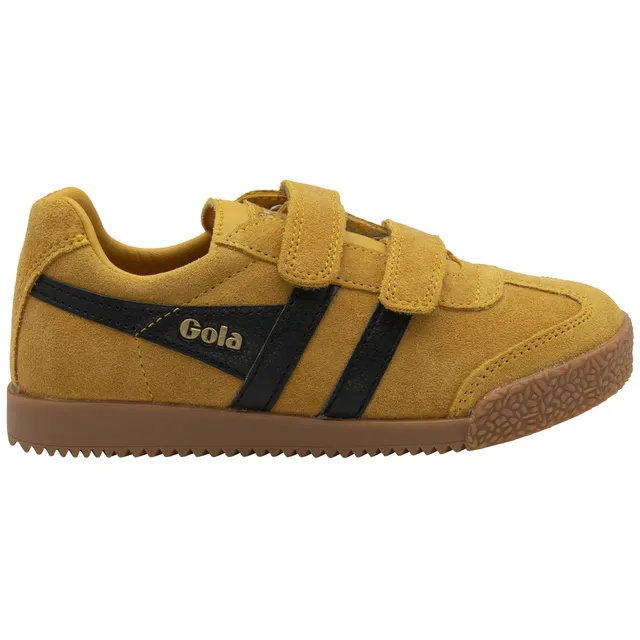 gola-harrier-strap-kinder-sneaker-sonnengelb-schwarz image 1