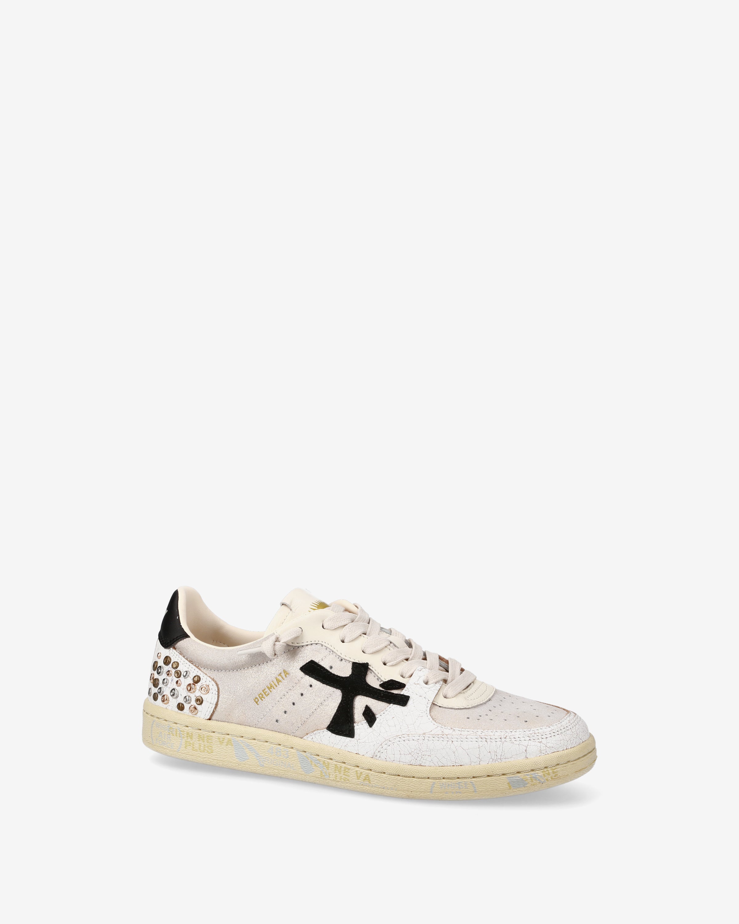 premiata-bskt-clayd-7661-sneaker-leder-suede-white-craquel image 4