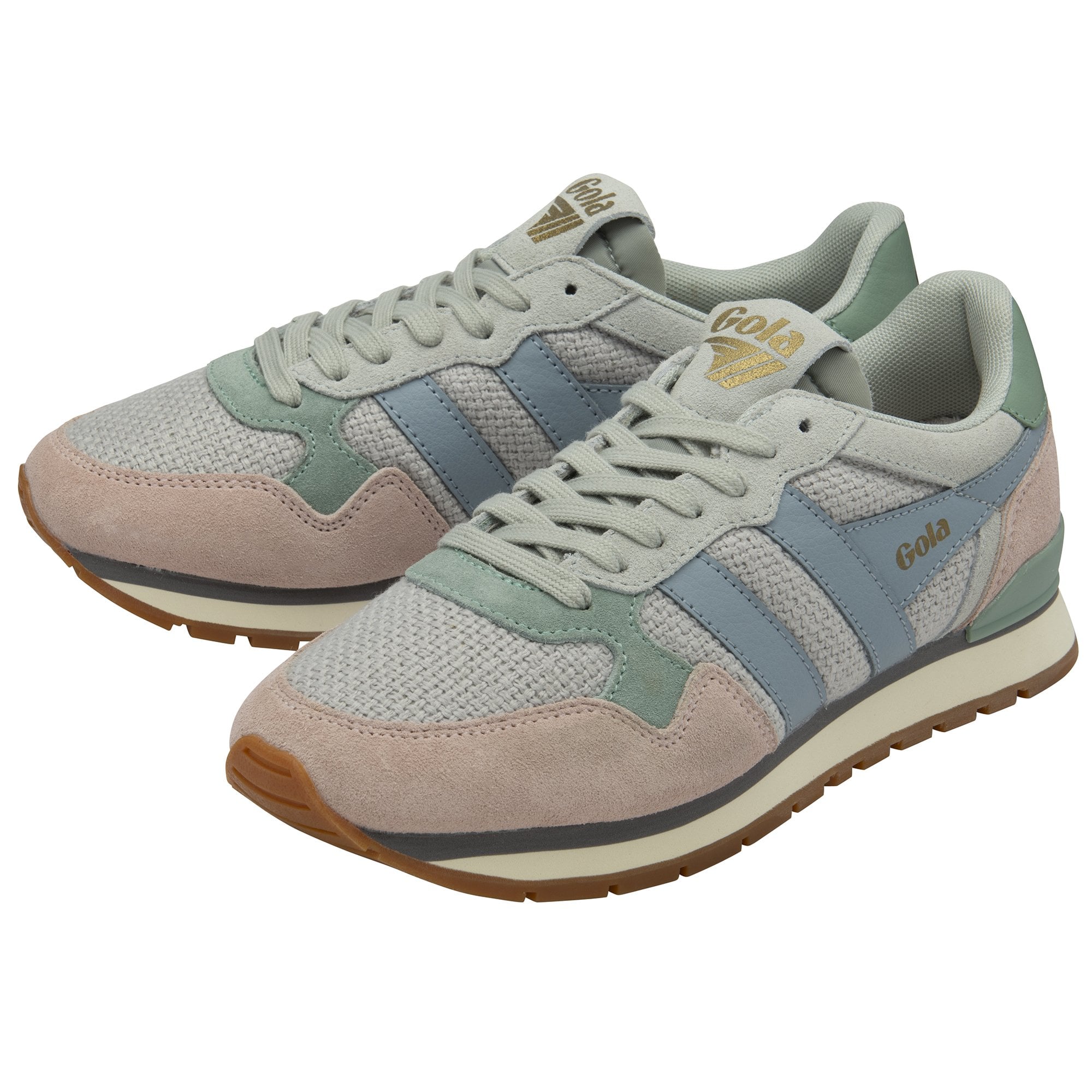 gola-colorado-sneaker-f-r-damen-rauchgrau-ros-hellblau image 3