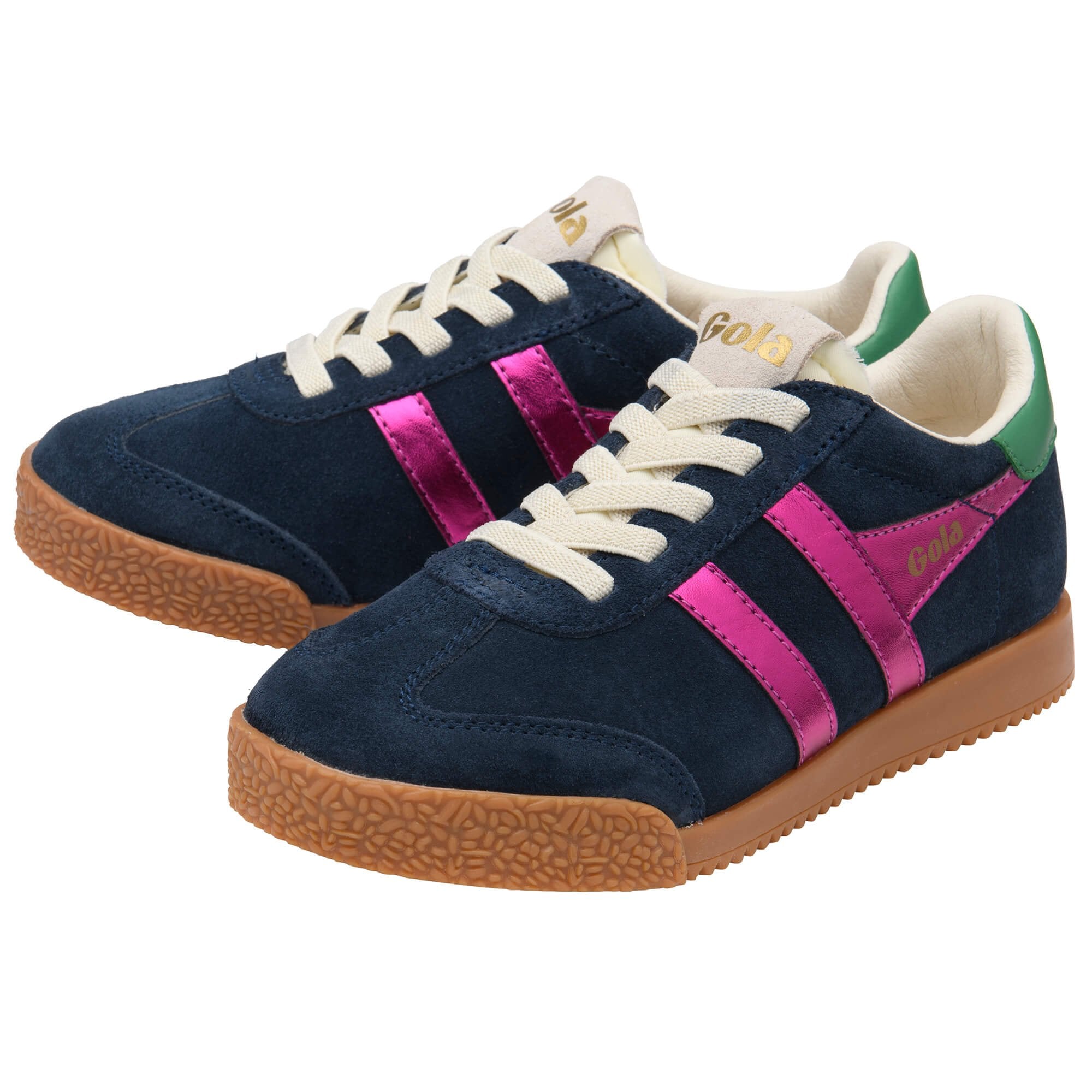 gola-elan-glitzer-sneaker-f-r-kinder-marineblau-fuchsia image 3