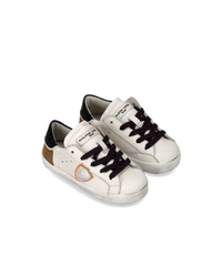 philippe-model-prsx-baby-sneaker-wei-cognac-schwarz image 4