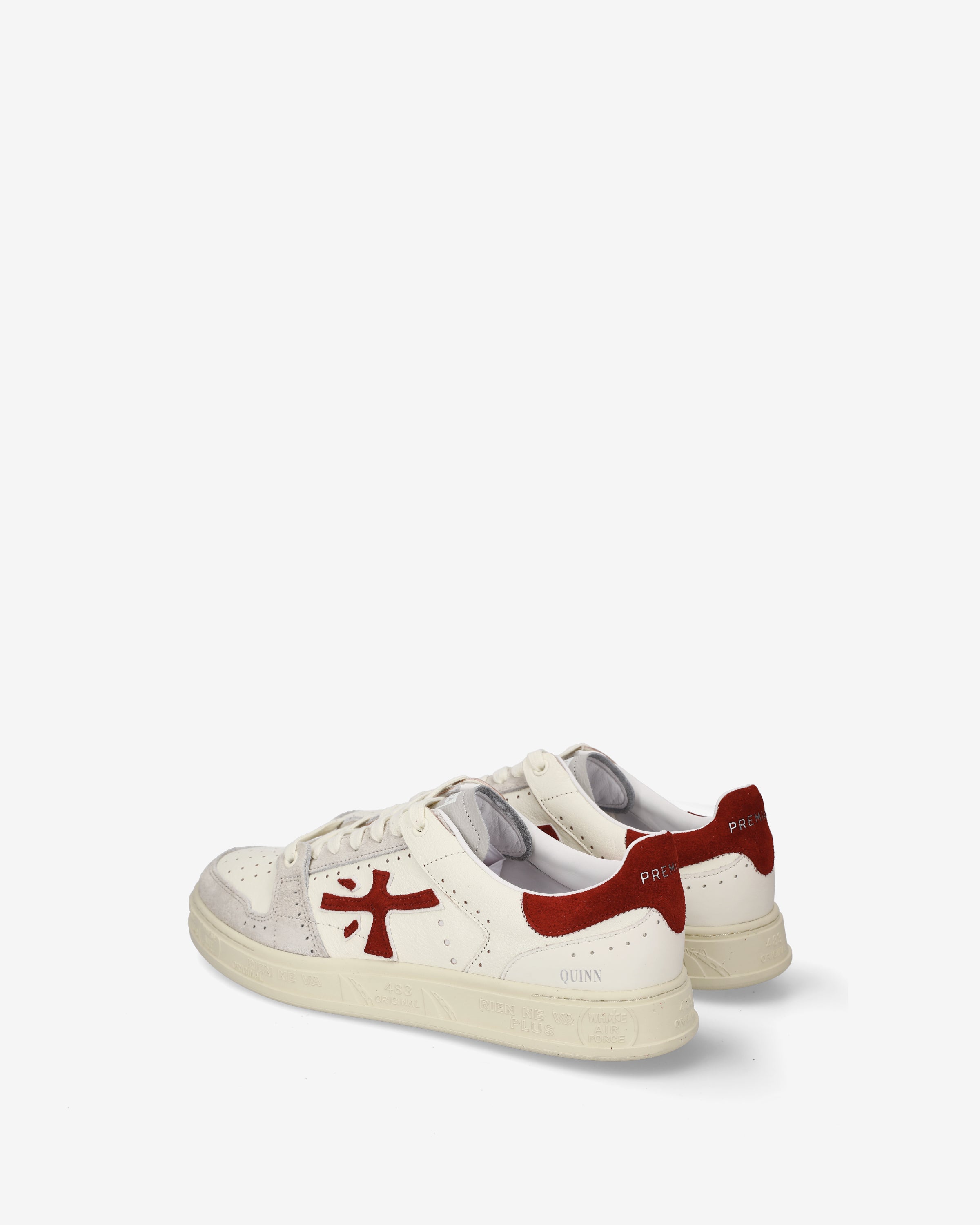 premiata-quinn-8651-herren-sneaker-wei-rot image 5