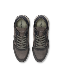 philippe-model-tropez-haute-herren-sneaker-grau-anthrazit-taupe image 5