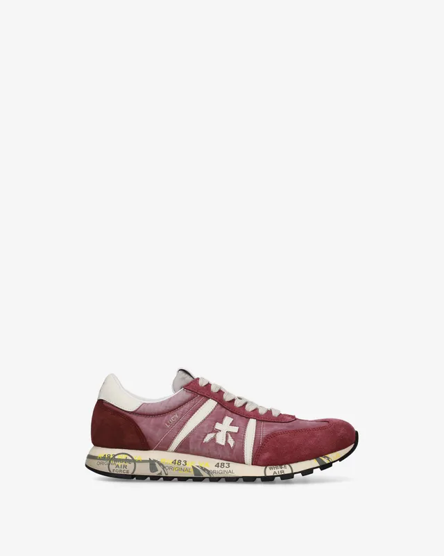 premiata-lucyd-0-1-8453-damen-sneaker-bordeaux image 1