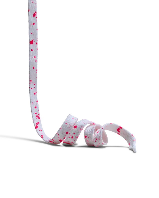 philippe-model-lacets-femme-schn-rsenkel-baumwolle-blanc-fuchsia-wei-pink image 1