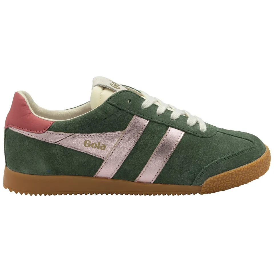 gola-elan-glitz-damen-sneaker-wildleder-metallic-rosa-koralle image 1
