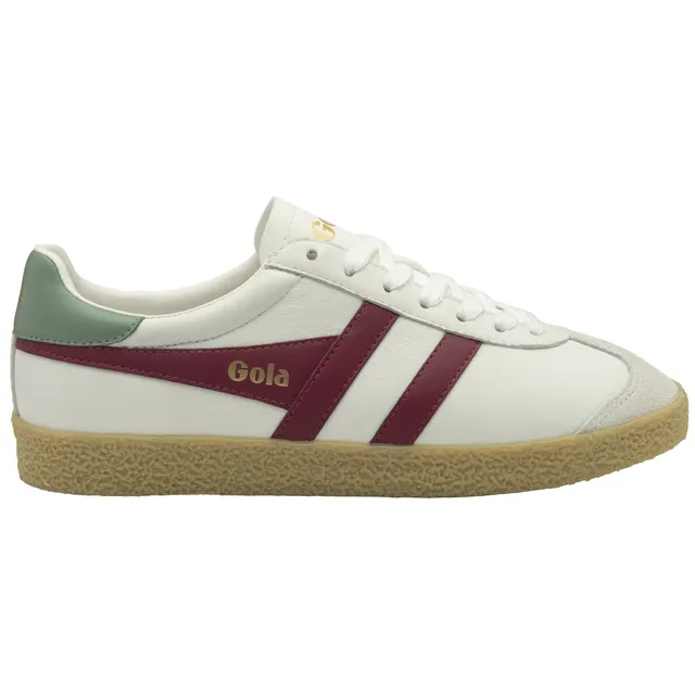 gola-medallist-leder-damen-sneaker-wei-kirschrot-gr-n-gold image 1