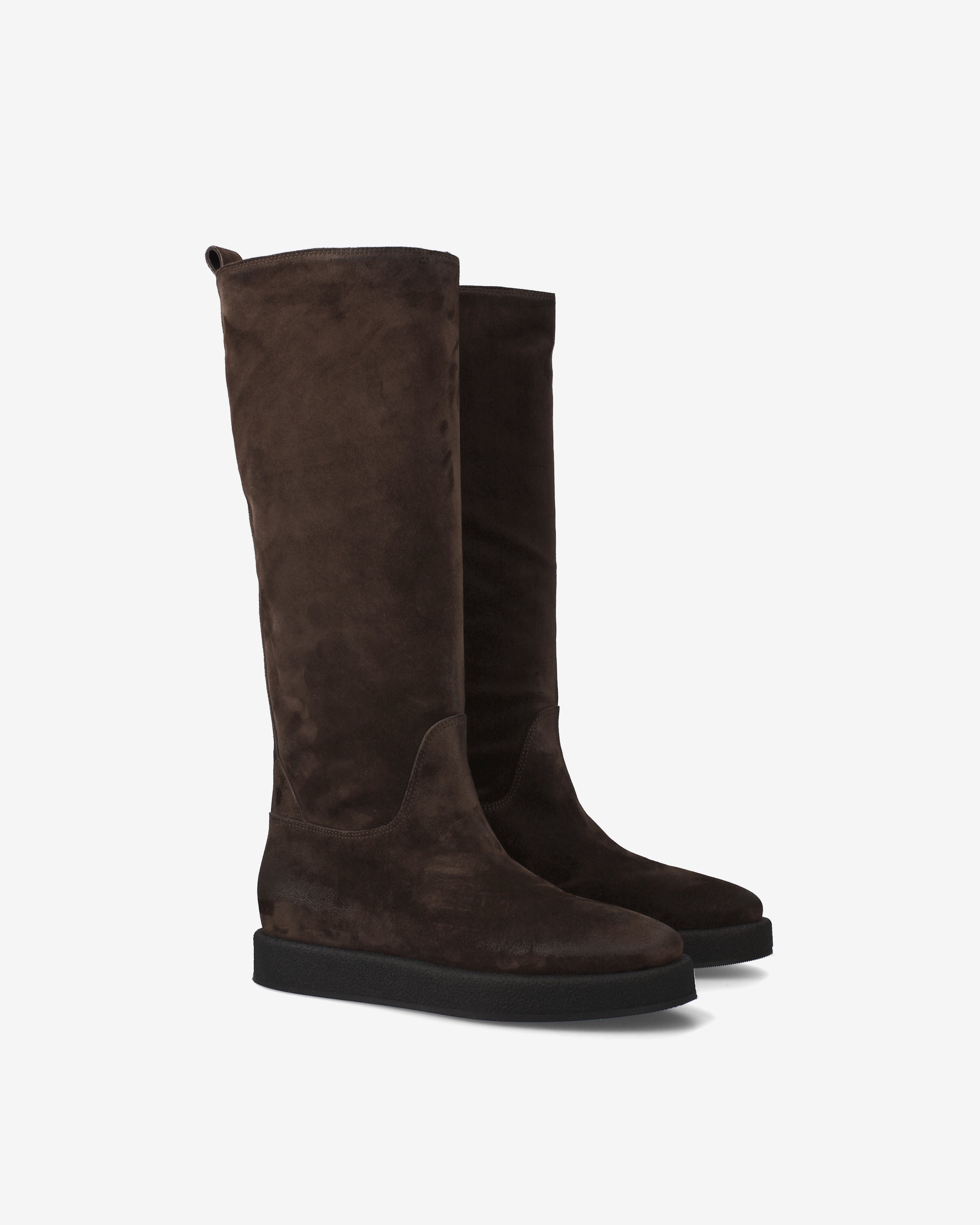 premiata-stivali-pelle-marrone-damen-stiefel image 2