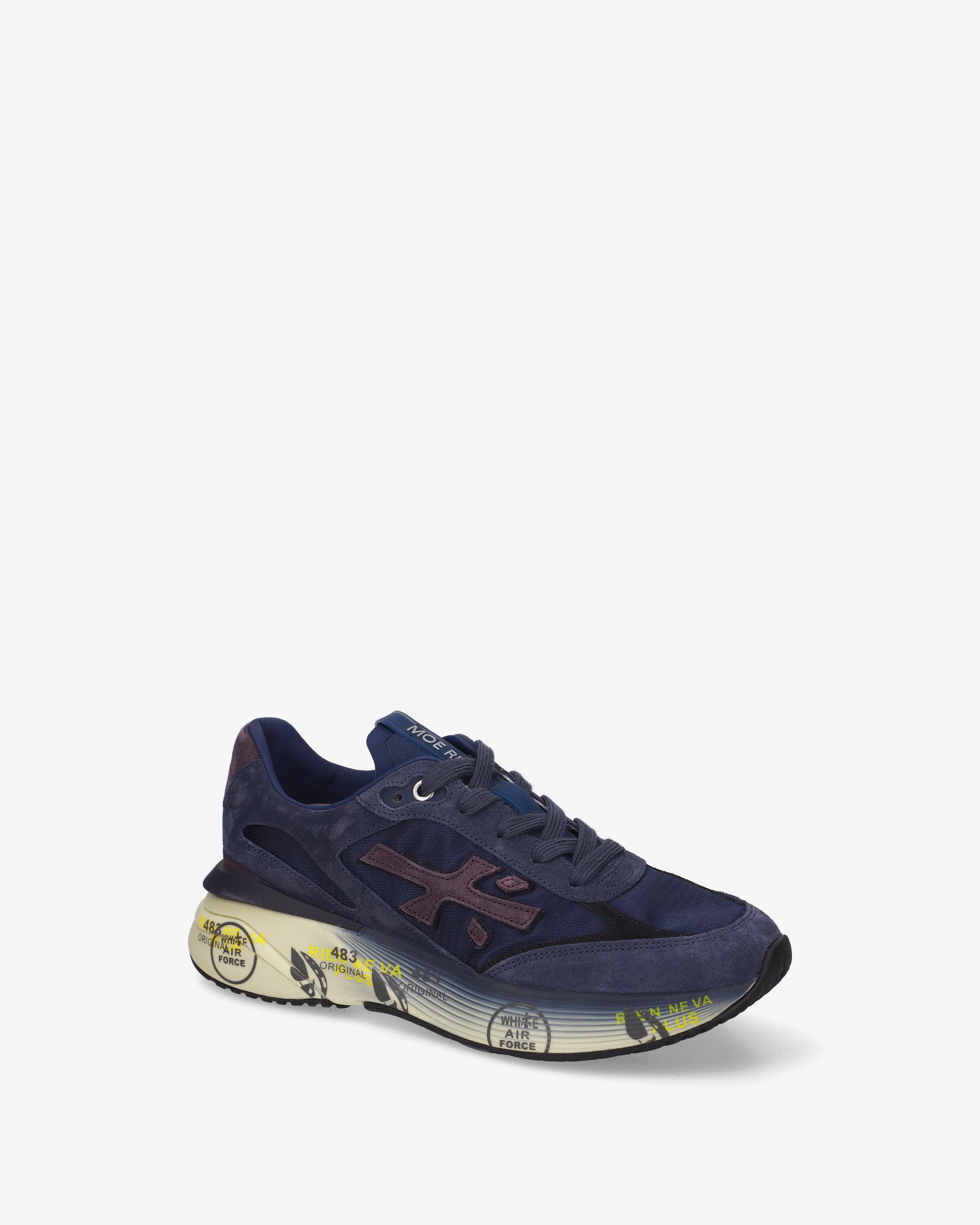 premiata-moerund-8566-sneaker-damen-blau image 4