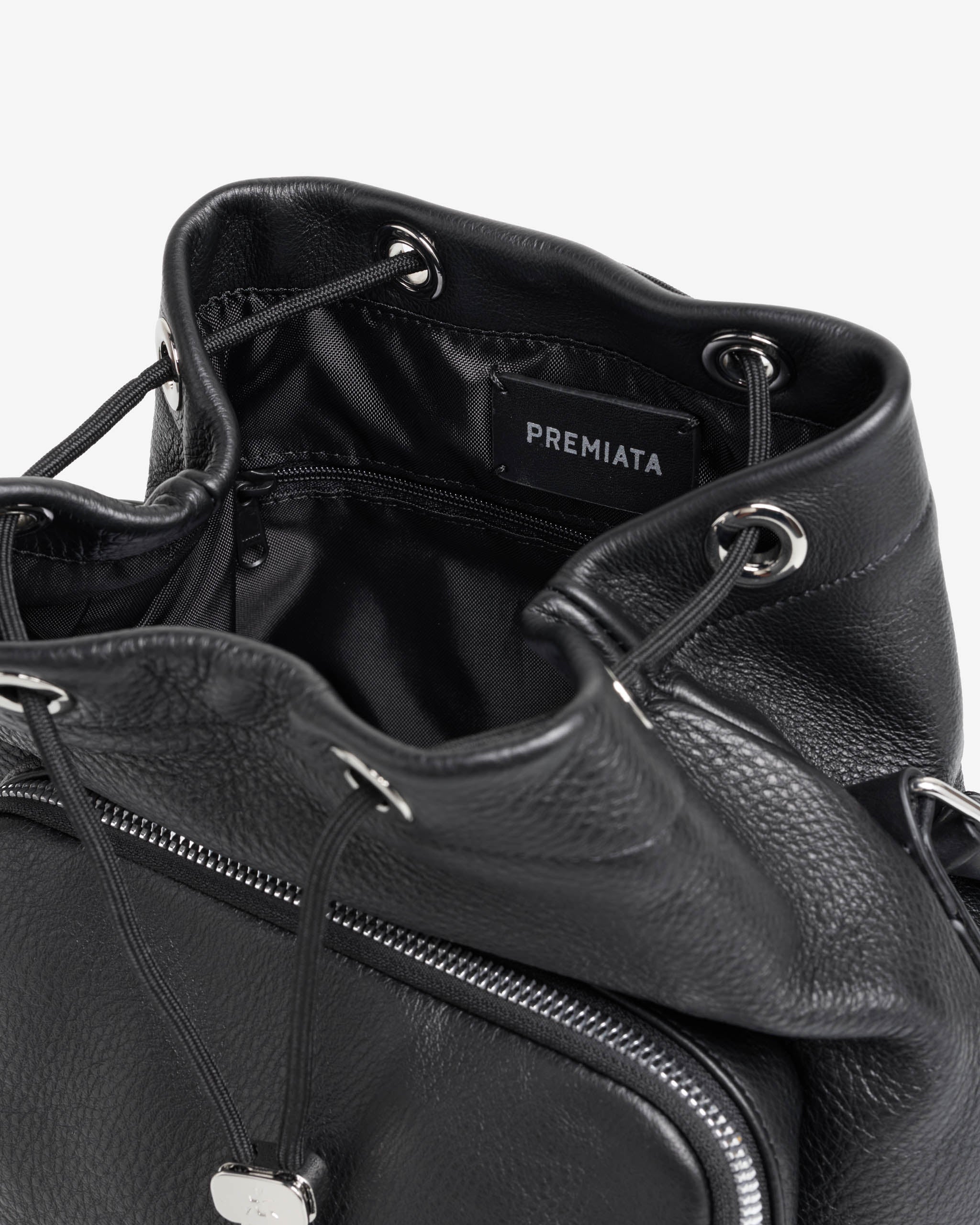 premiata-mia-2181s-damen-leder-beuteltasche-schwarz image 6