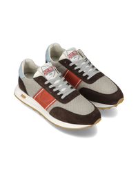 philippe-model-tour-herren-running-sneaker-beige-braun-rot image 5