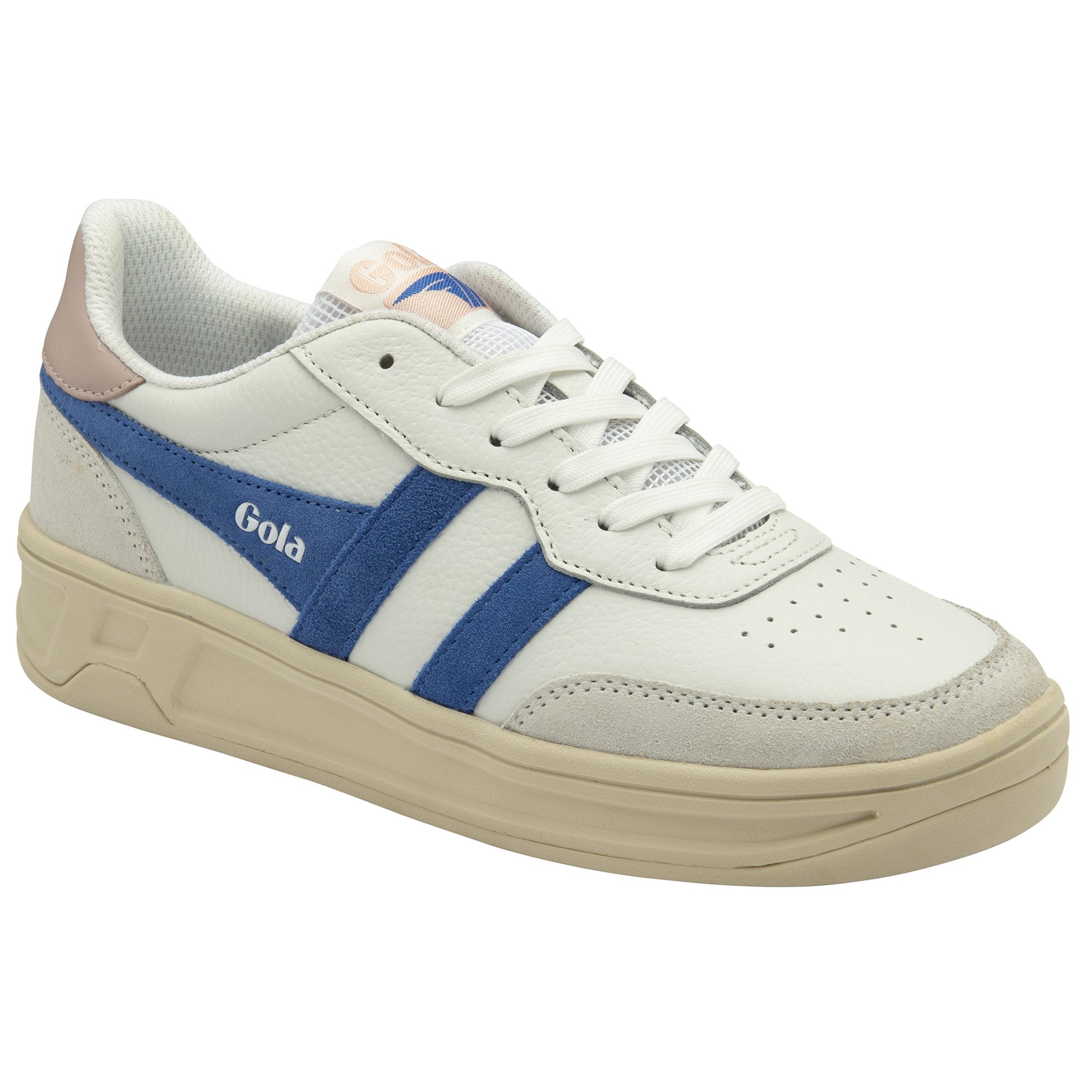 gola-topspin-damen-sneaker-wei-saphir-kreiderosa image 2