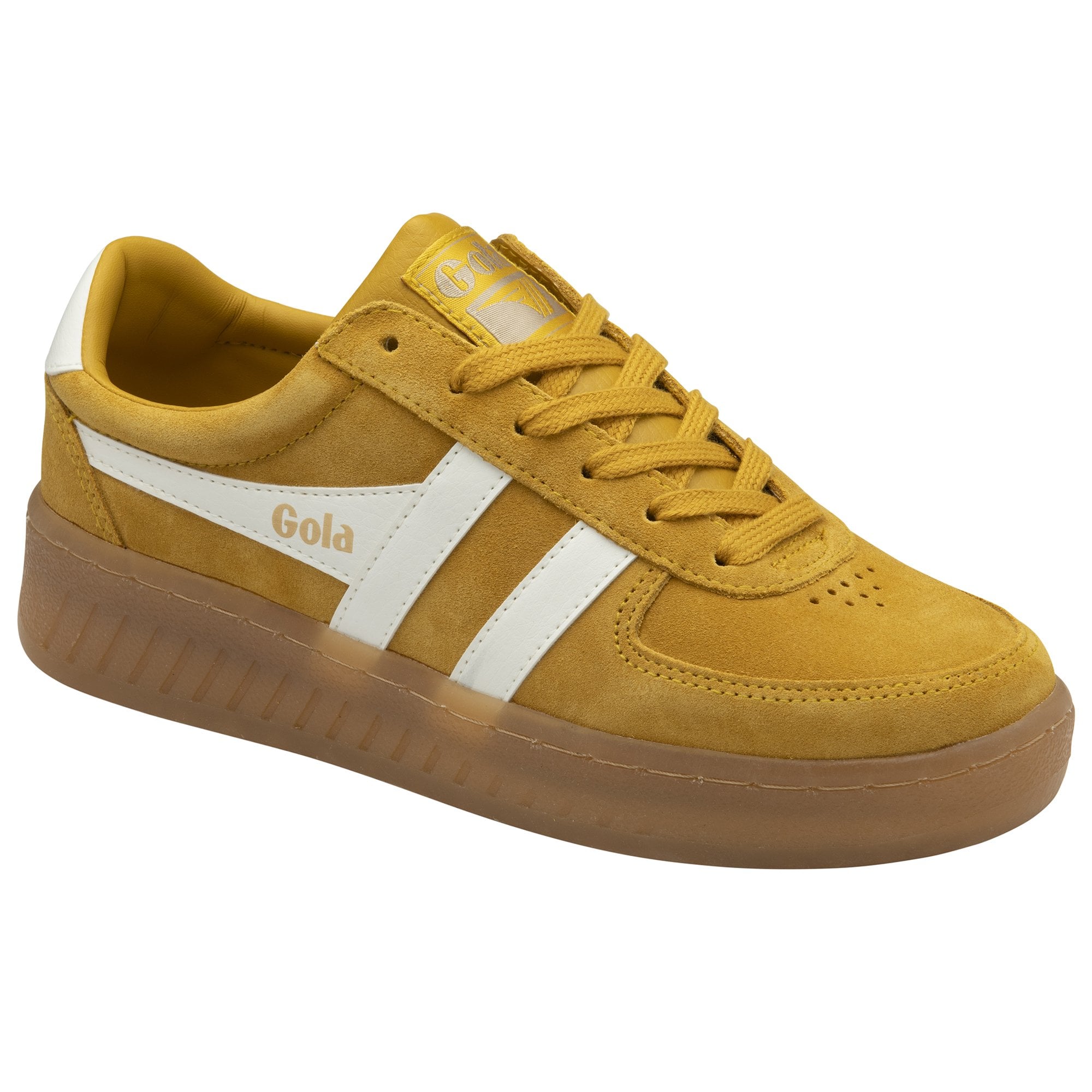 gola-grandslam-wildleder-sneaker-f-r-damen-sun-off-white image 2
