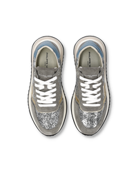 philippe-model-tropez-2-1-sneaker-damen-silber-hellblau-grau image 6
