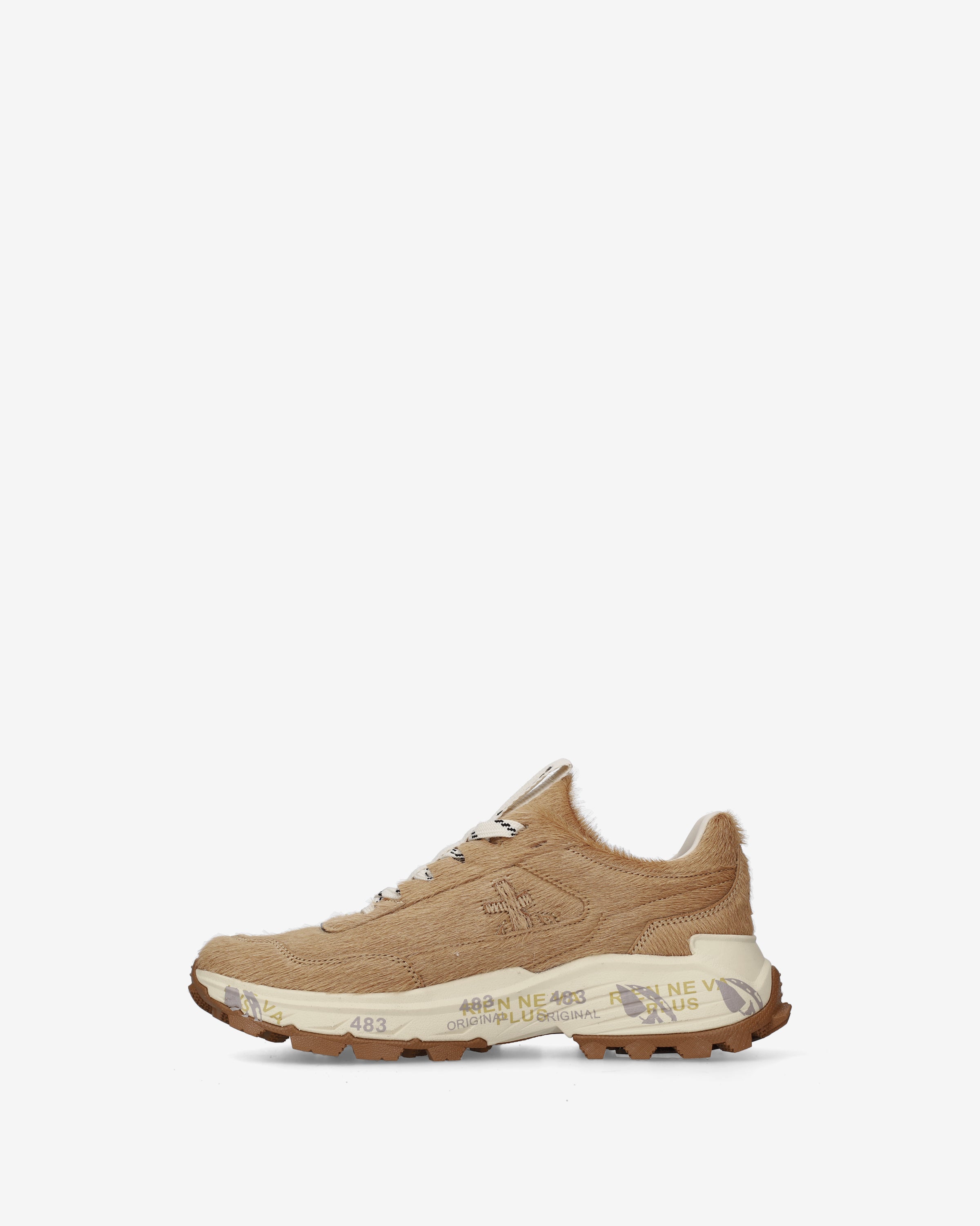 premiata-devind-505-damen-sneaker-cavallino-hellbeige-mit-vibram-sohle image 3