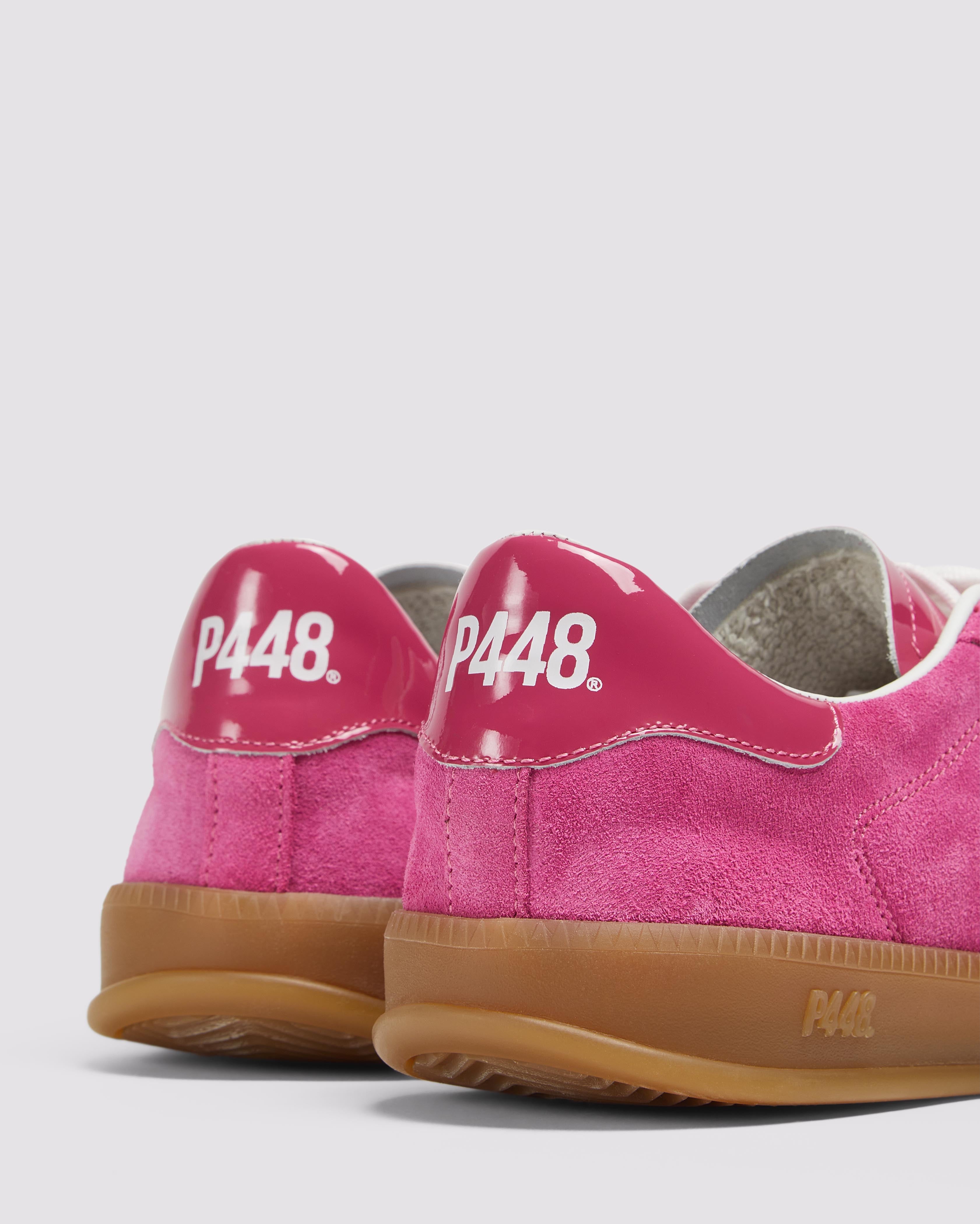 p448-monza-patent-punch-damen-low-top-sneaker-pink image 5