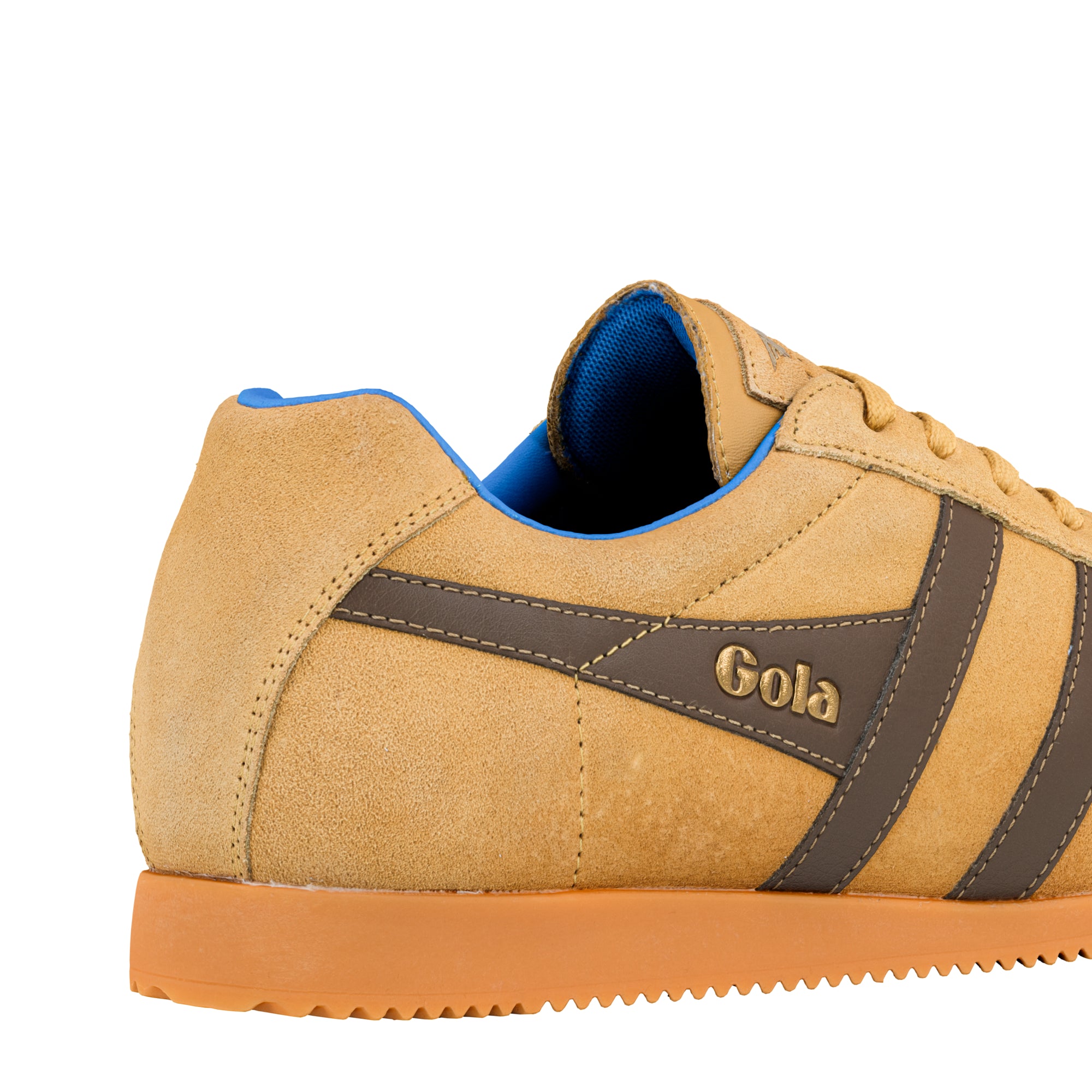 gola-harrier-herren-sneaker-wildleder-senfgelb-otterbraun image 6