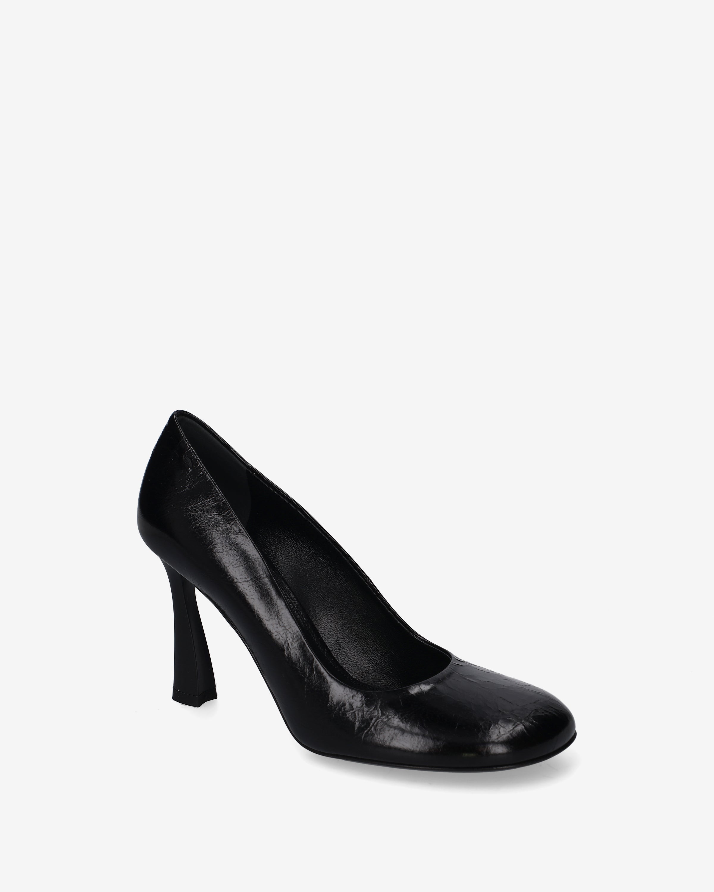 premiata-d-collet-pumps-damen-schwarz-leder-mit-skulpturalem-absatz image 4