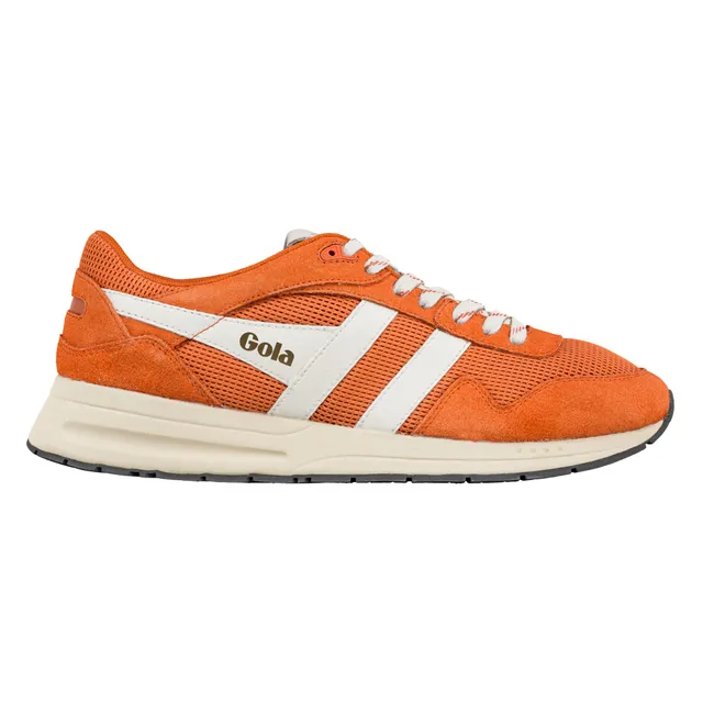 gola-delta-herren-sneaker-orange-mesh-wildleder image 1