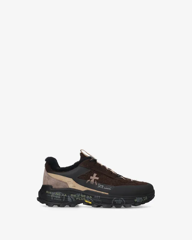 premiata-devin-500m-herren-sneaker-braun-vibram image 1