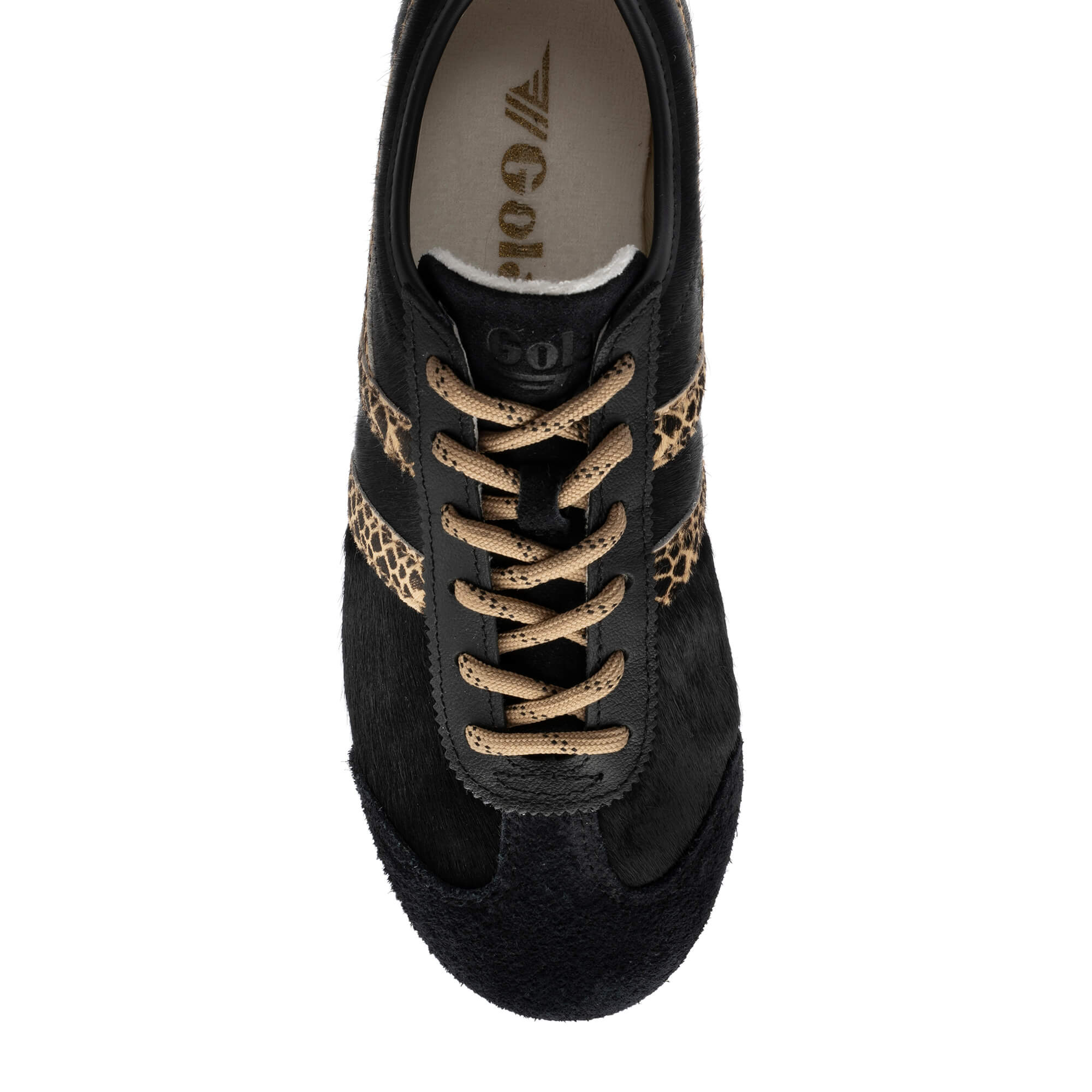 gola-cleora-luxe-sneaker-f-r-damen-schwarz-snake-low-profile image 5