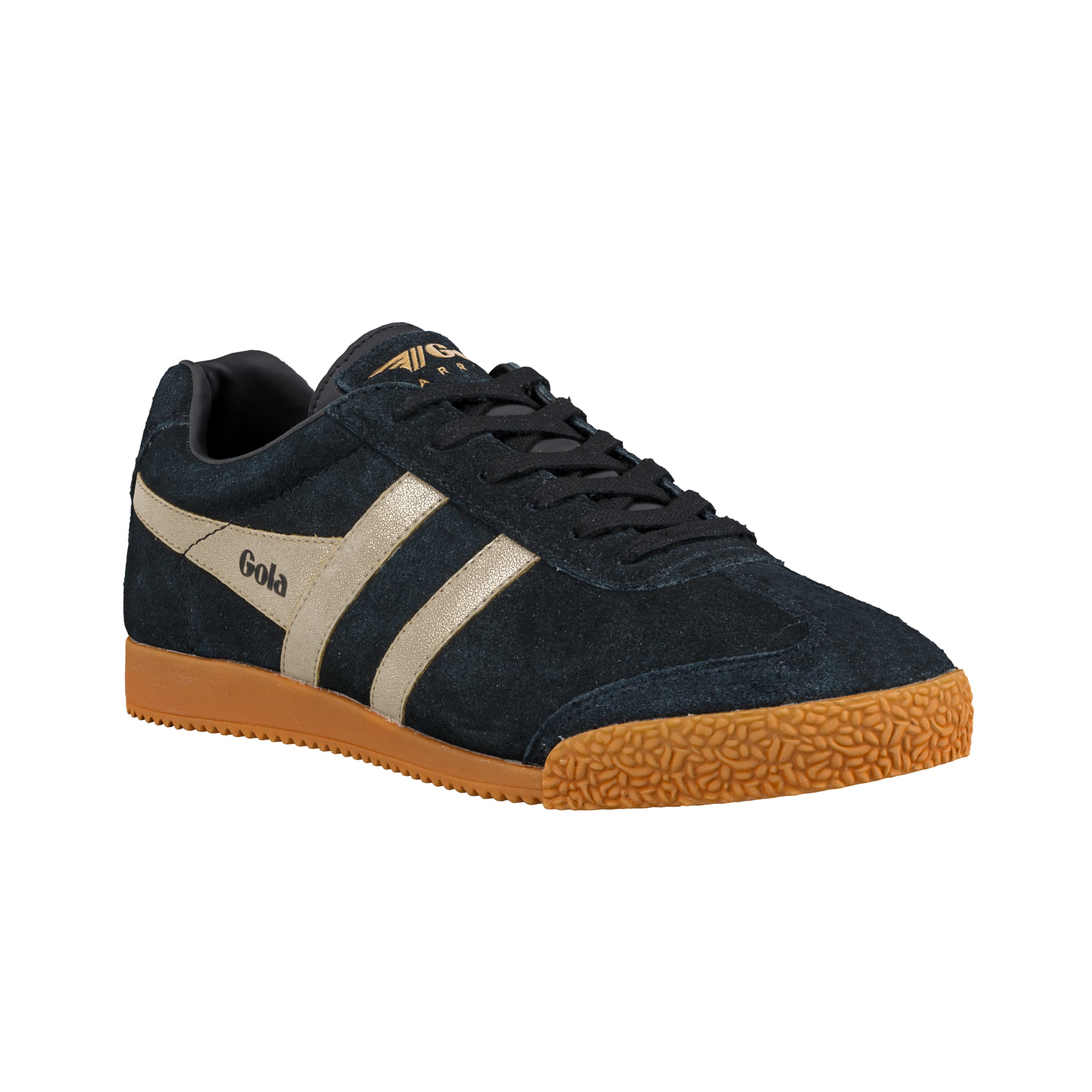 gola-harrier-mirror-sneaker-f-r-damen-schwarz-gold image 2