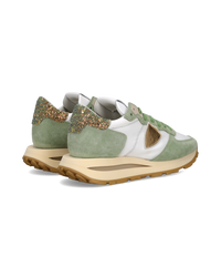 philippe-model-tropez-haute-damen-sneaker-wei-gr-n-glitzer image 2