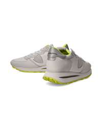 philippe-model-tropez-haute-herren-high-sneaker-wei-neongelb image 4