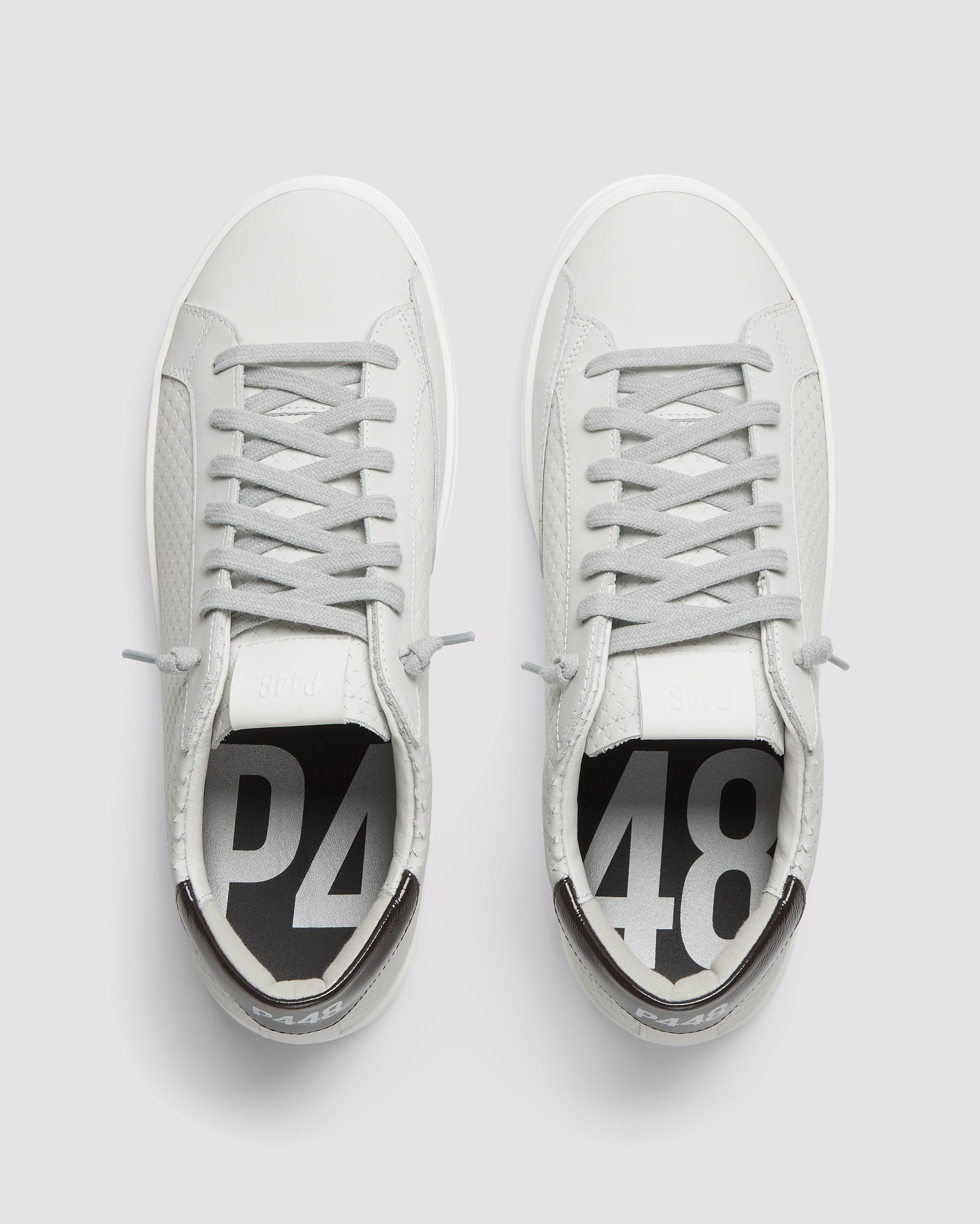 p448-john-phantom-low-top-sneaker-damen-wei-schwarz image 2
