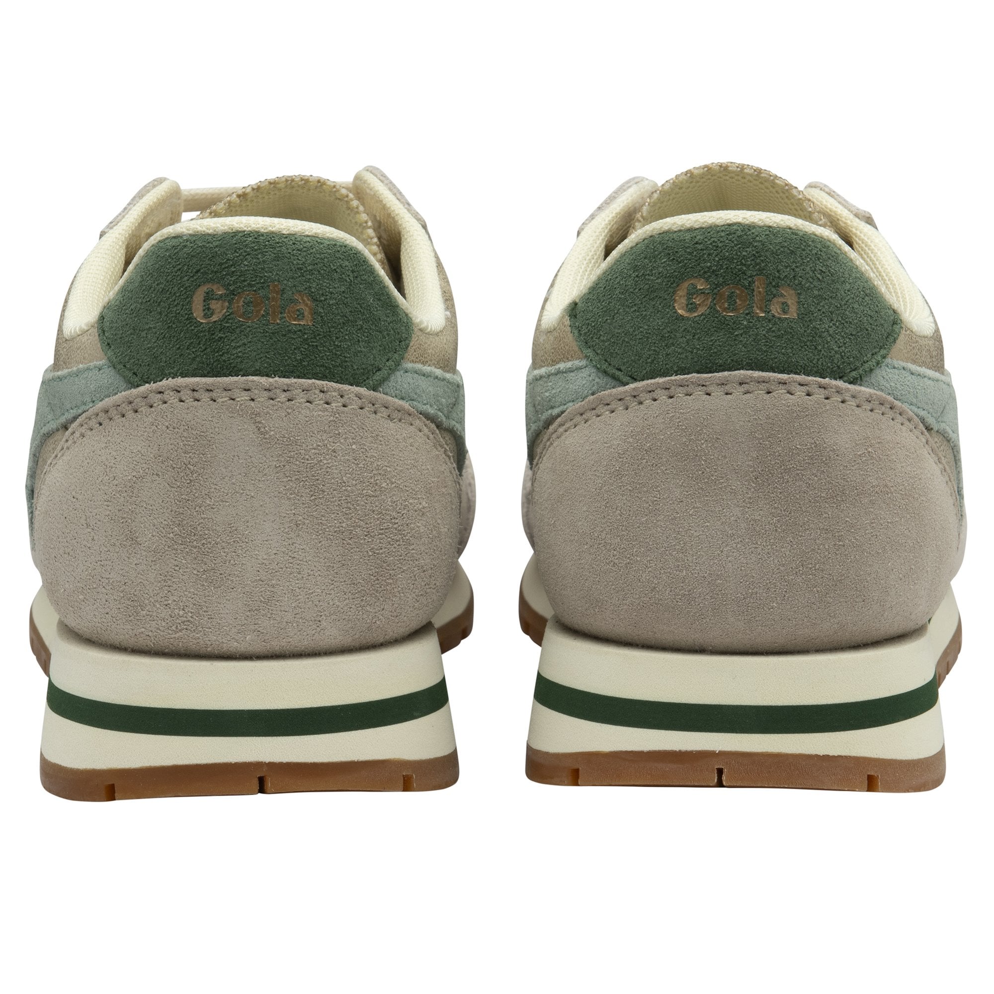gola-daytona-blaze-sneaker-f-r-damen-gold-nebelgr-n-tannengr-n image 4