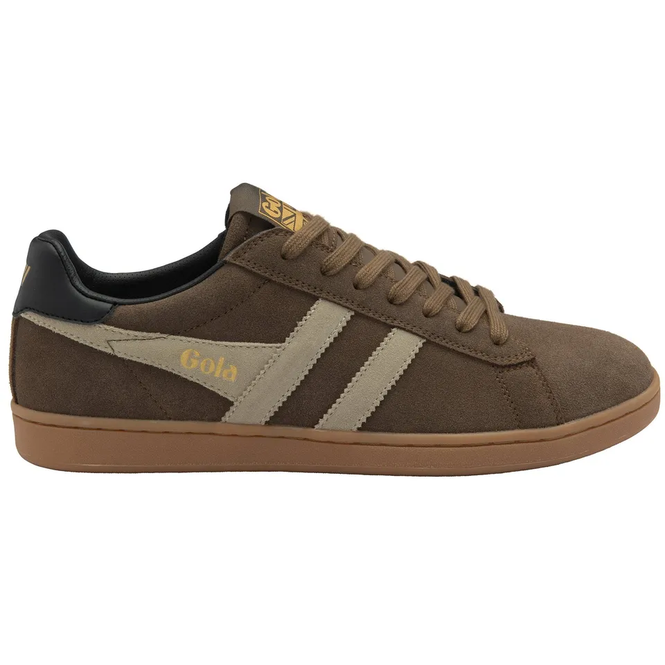 gola-equipe-ii-suede-herren-sneaker-otter-elfenbein image 1