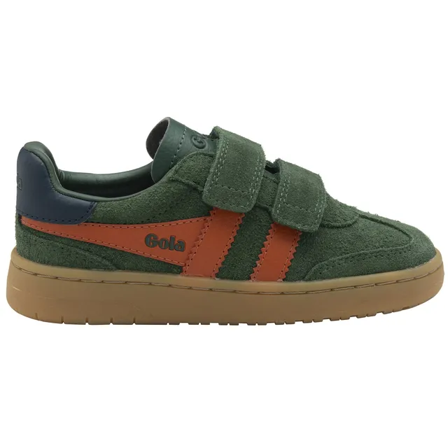 gola-viper-strap-kinder-sneaker-orange-marine-mit-doppel-klett image 1