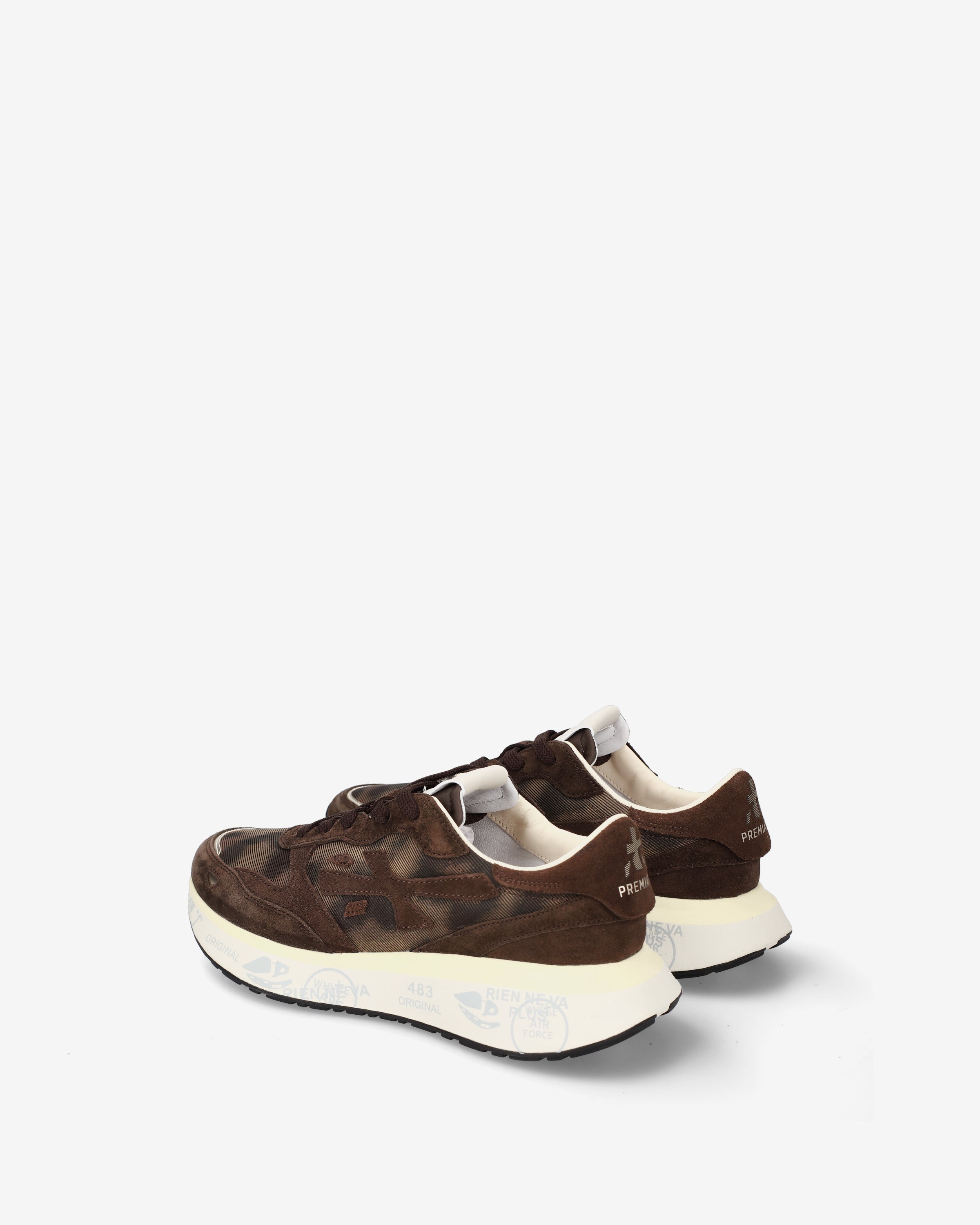 premiata-lauryn-8548-sneaker-damen-braun-animalier image 5
