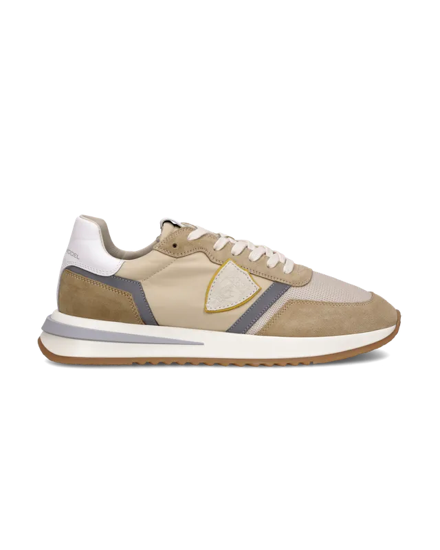philippe-model-tropez-2-1-herren-low-sneaker-beige image 1